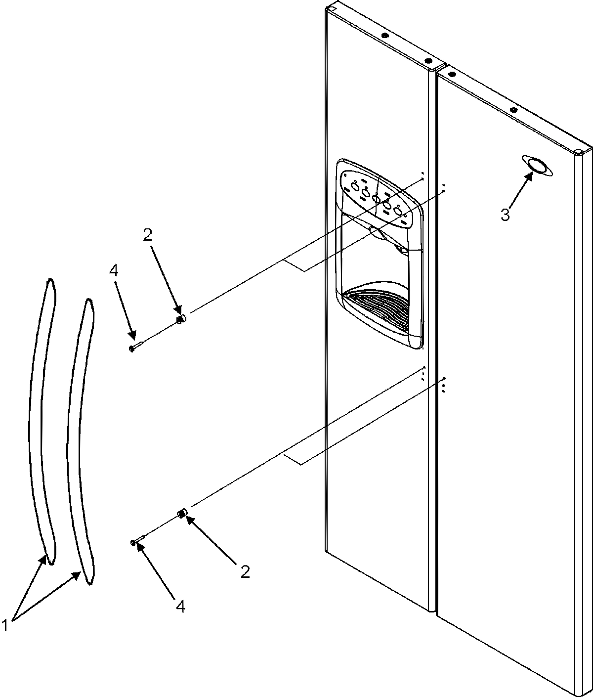 10 - HANDLES AND TRIM (ASD2625KES)