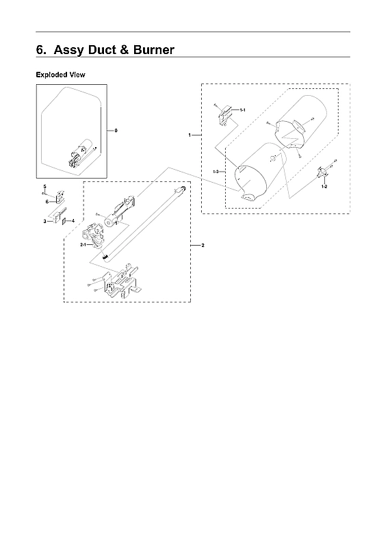 Duct & Burner Assembly