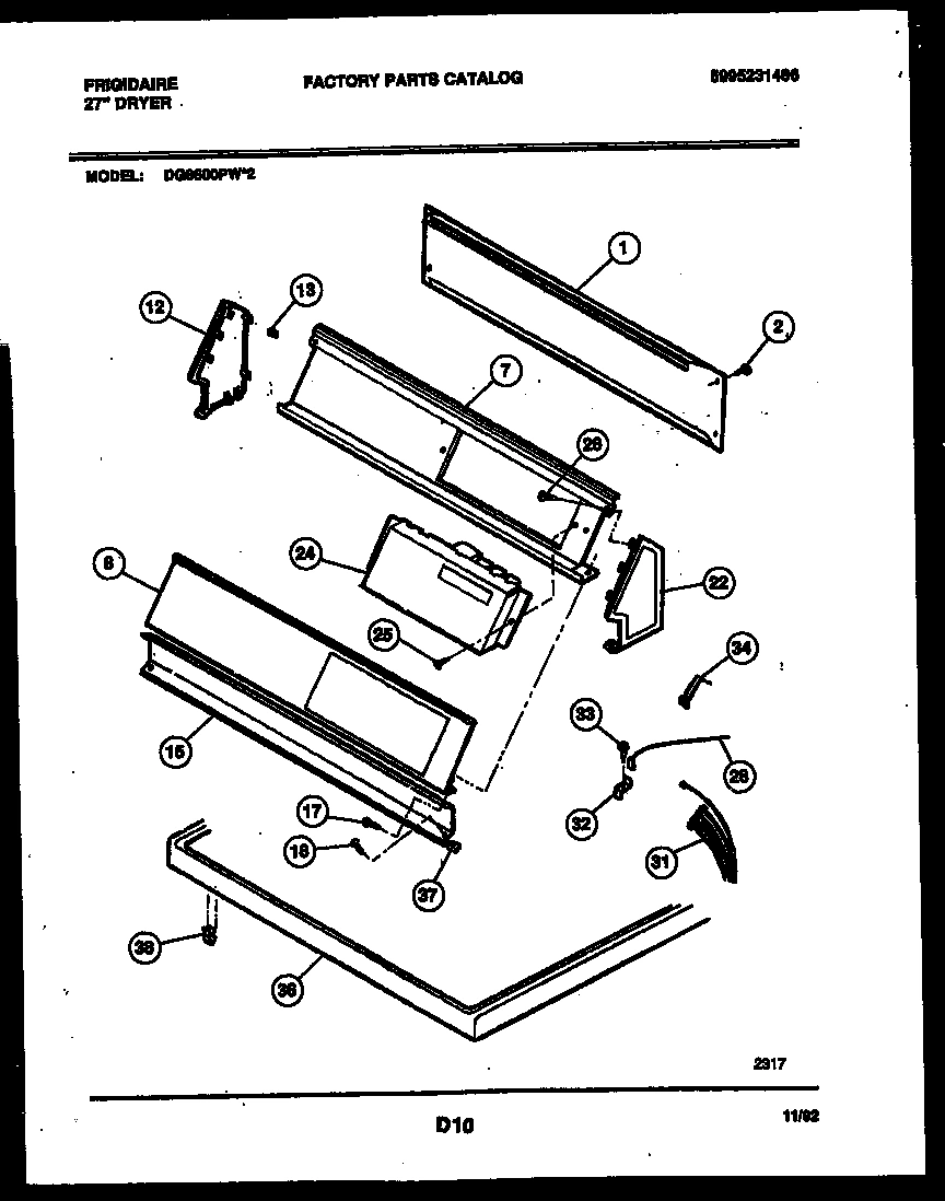 04 - CONSOLE AND CONTROL PARTS