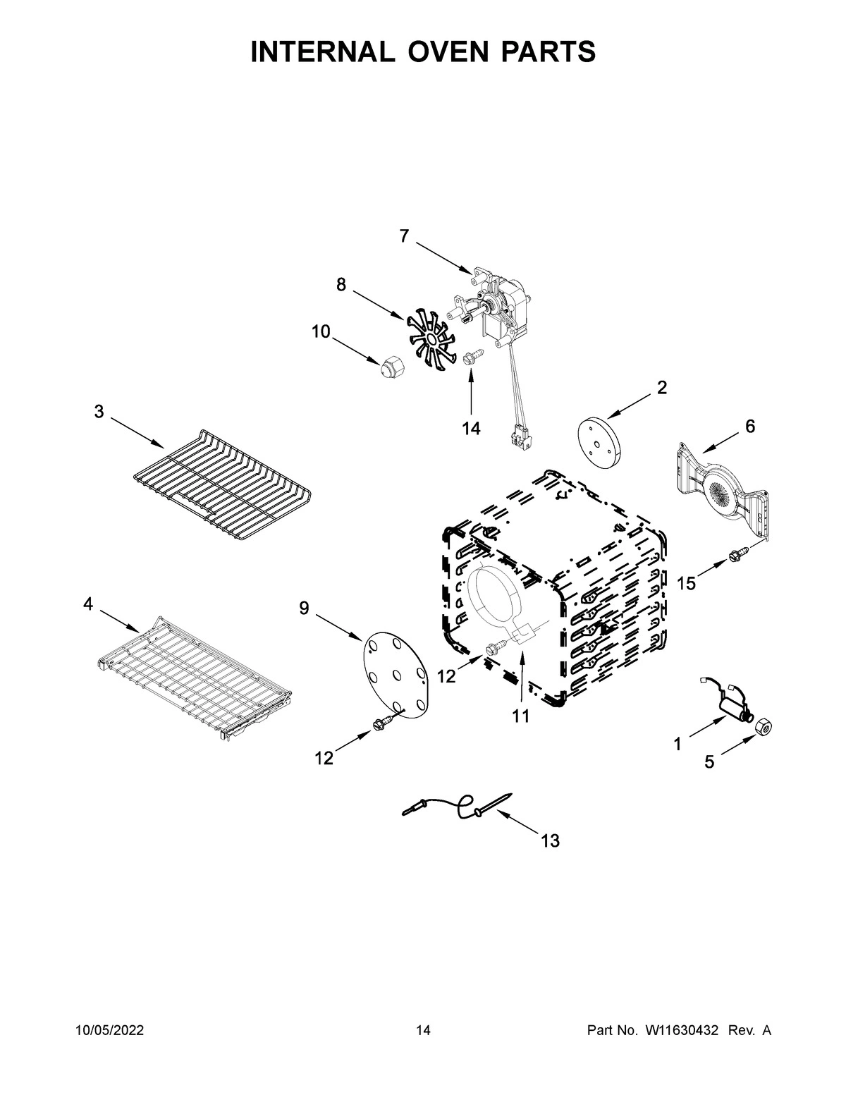 08 - INTERNAL OVEN PARTS