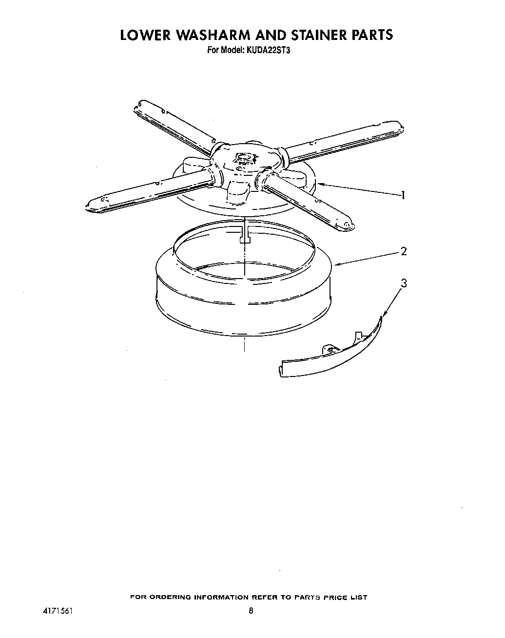 06 - LOWER WASHARM AND STRAINER