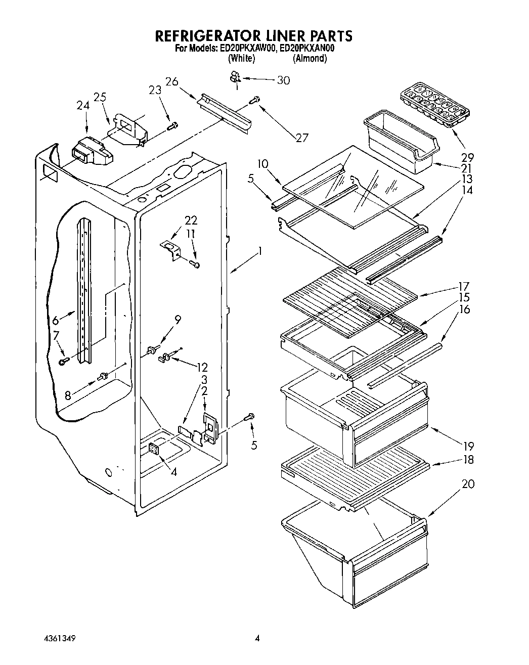 03 - REFRIGERATOR LINER