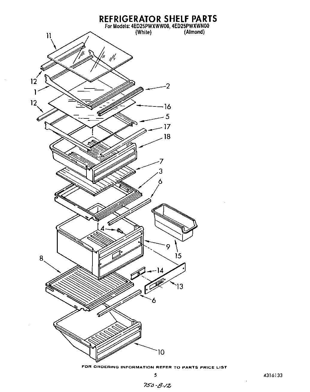 04 - REFRIGERATOR SHELF