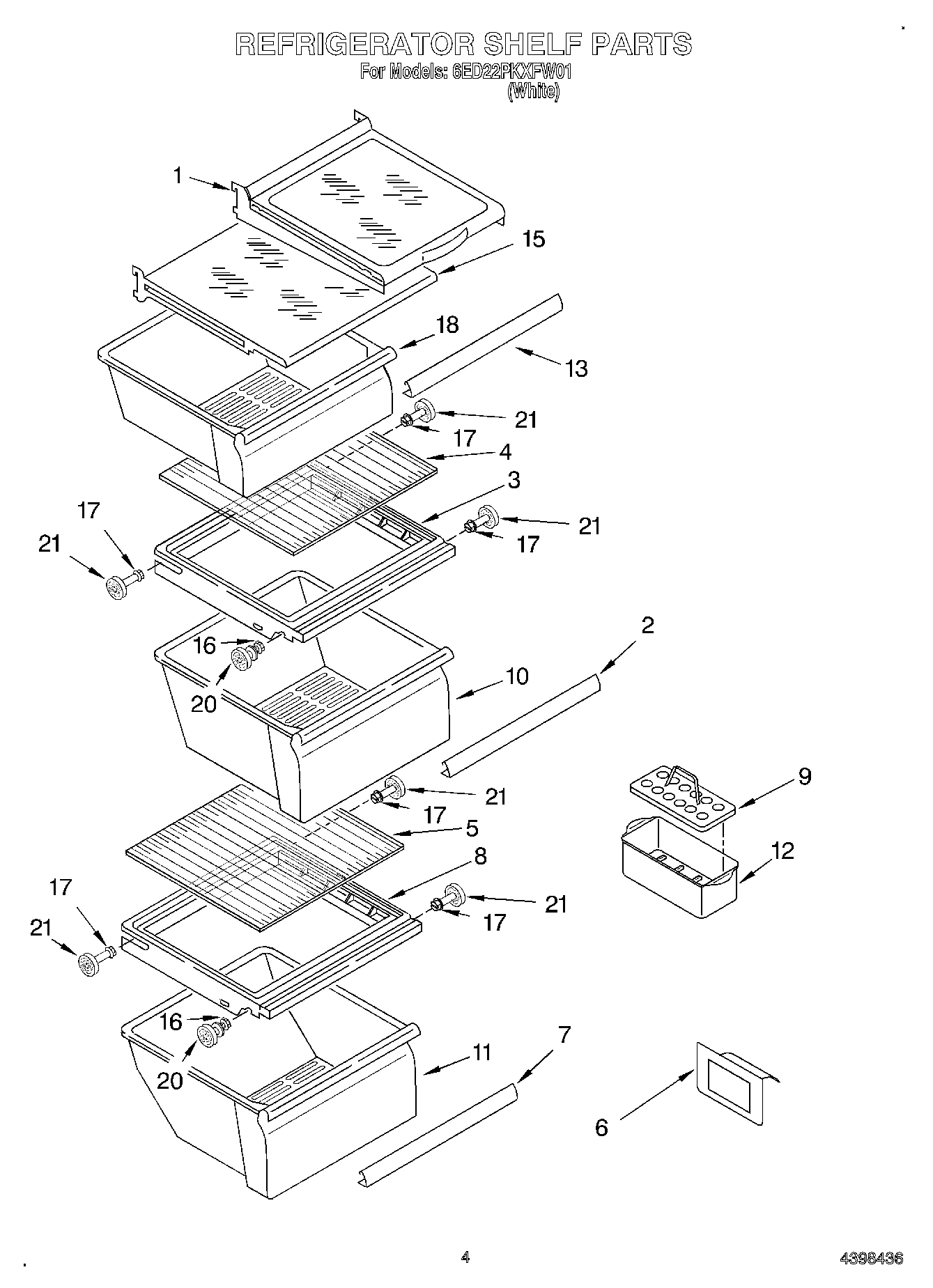 03 - REFRIGERATOR SHELF
