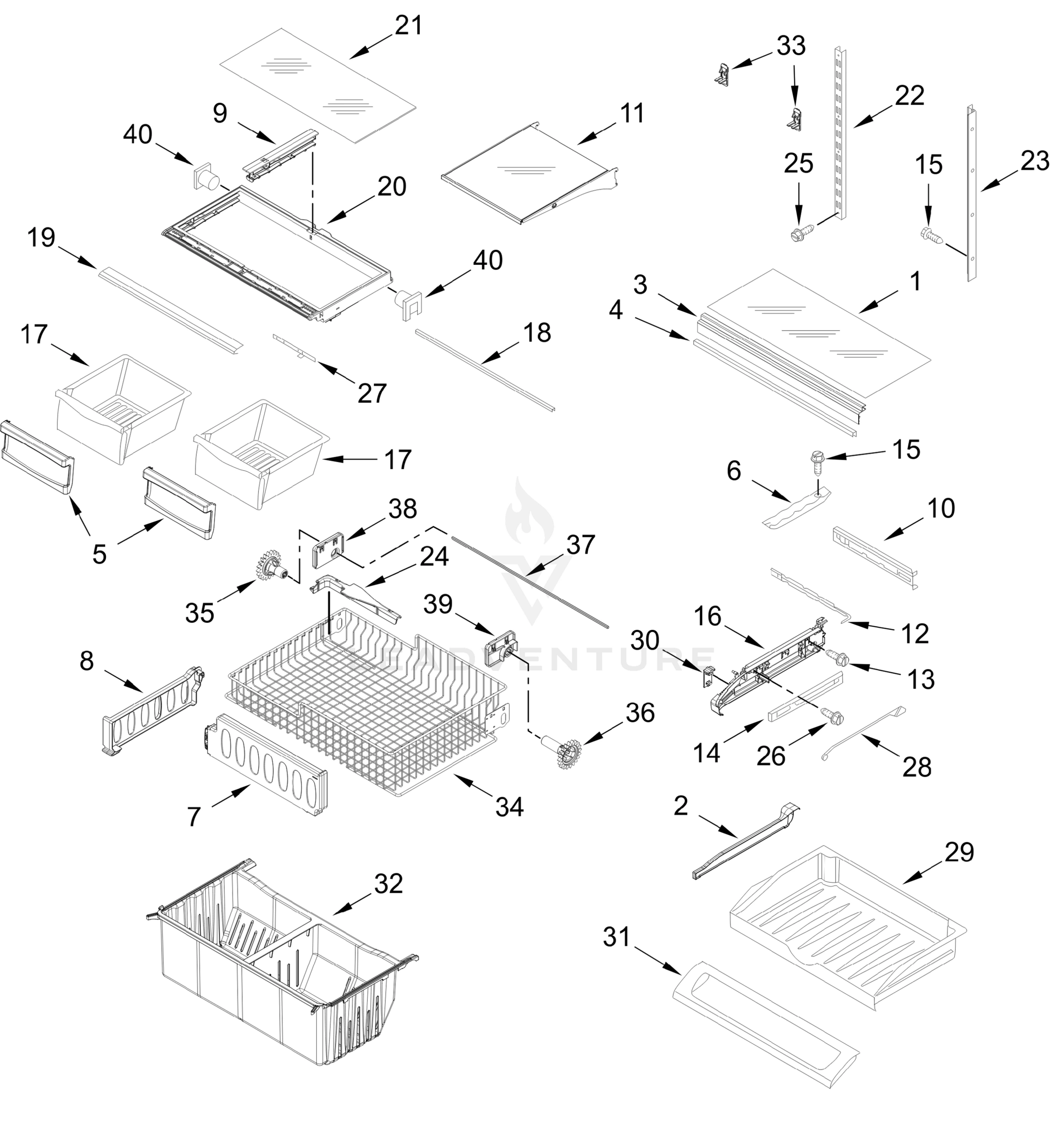 SHELF PARTS