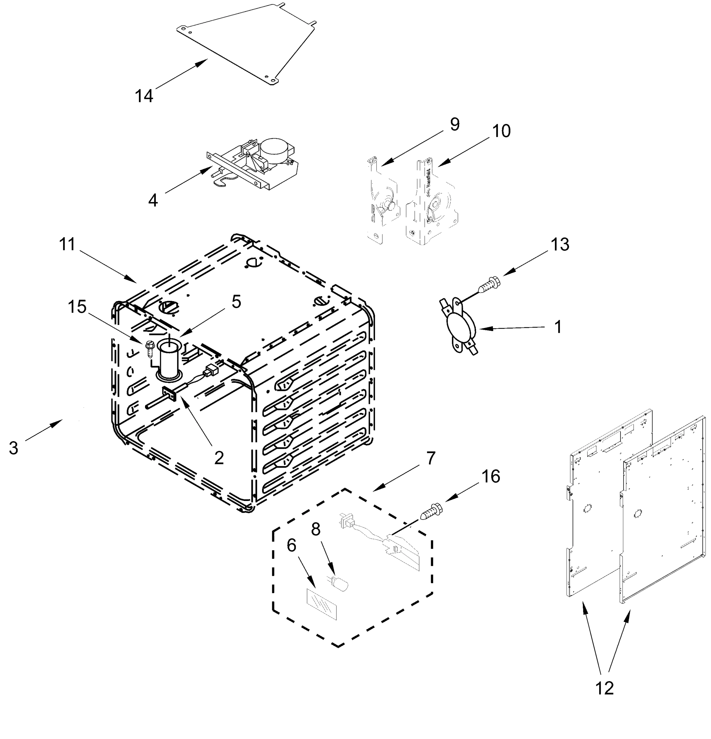 OVEN PARTS