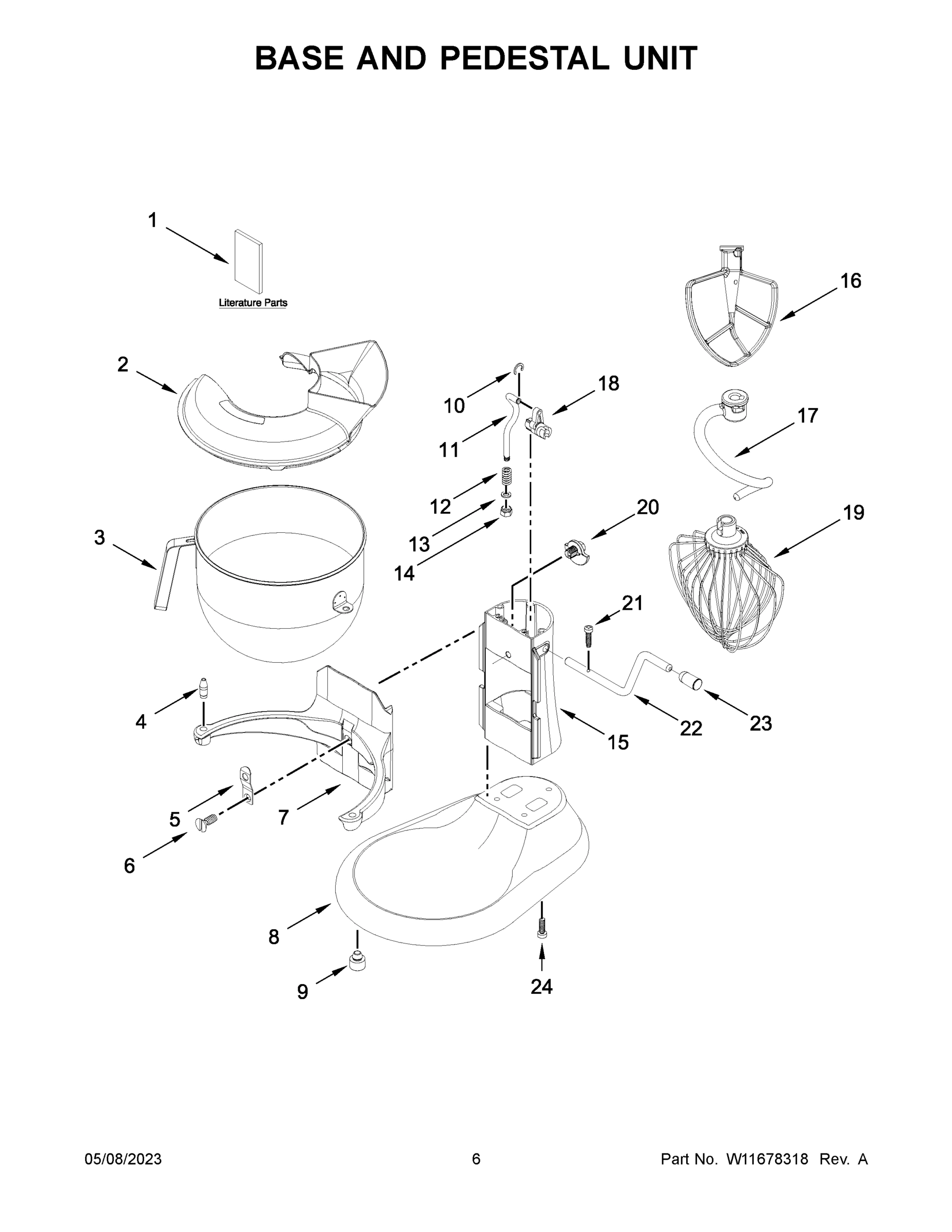 04 - BASE AND PEDESTAL UNIT