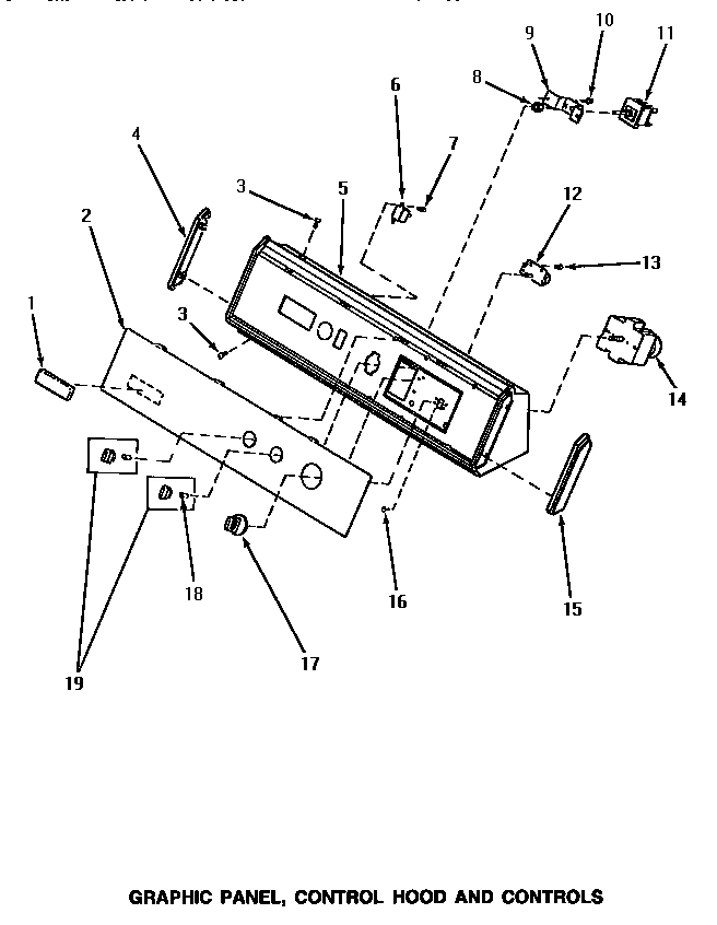 05 - GRAPHIC PANEL, CONTROL HOOD & CONTROLS