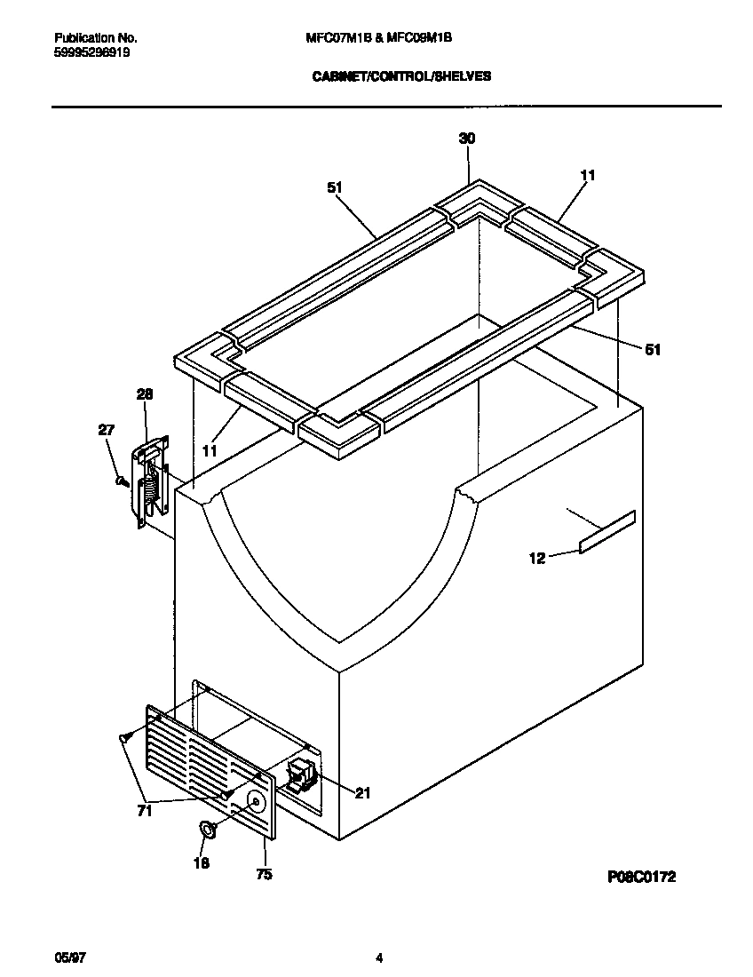 03 - CABINET/CONTROL/SHELVES