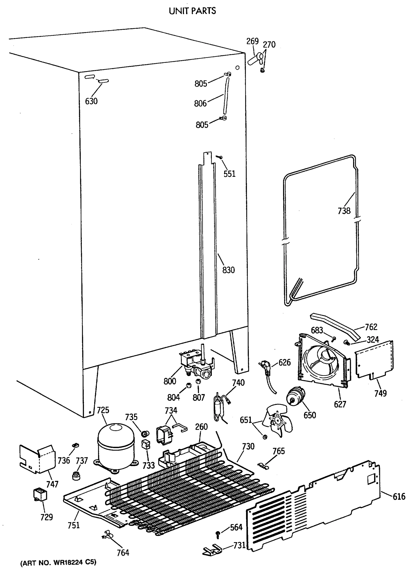 UNIT PARTS