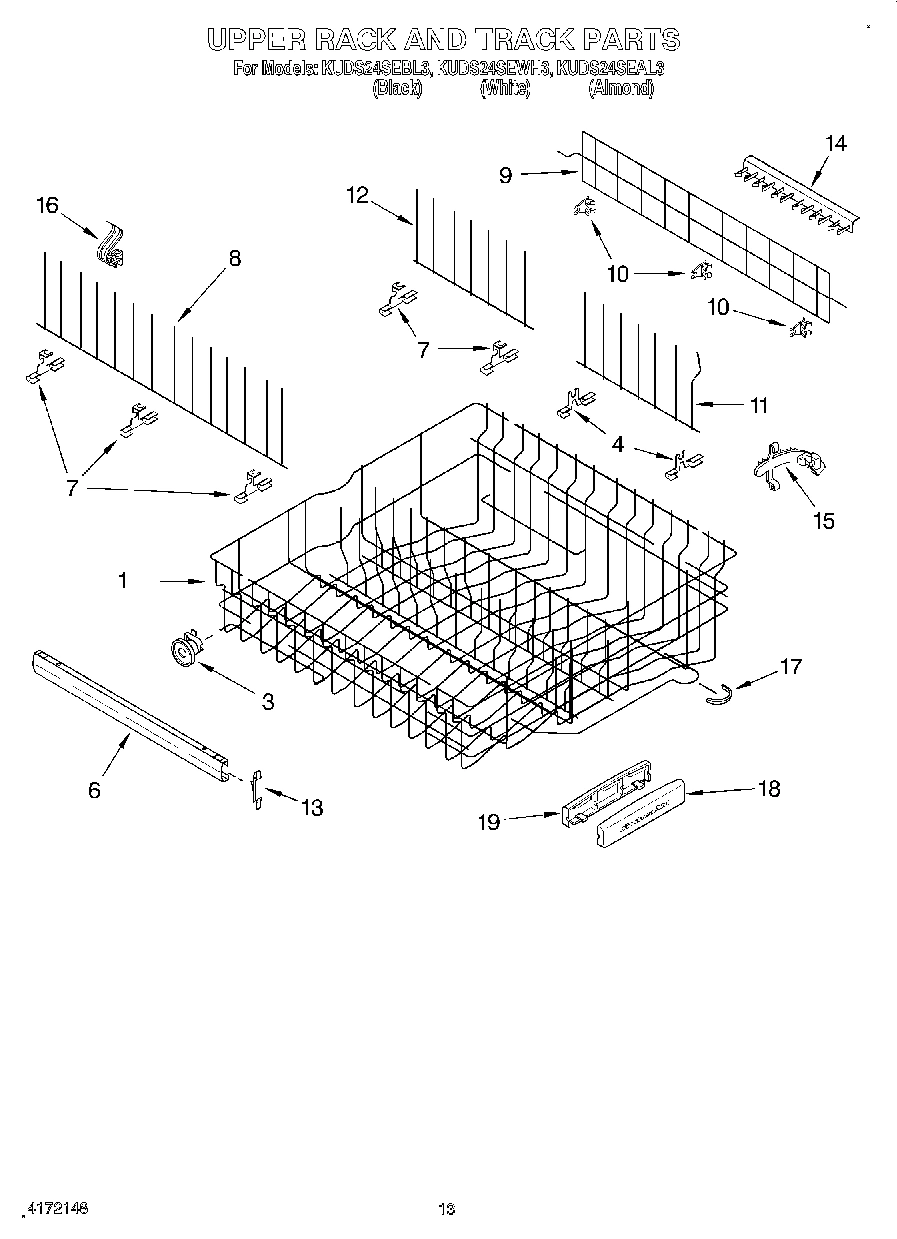 10 - UPPER RACK AND TRACK