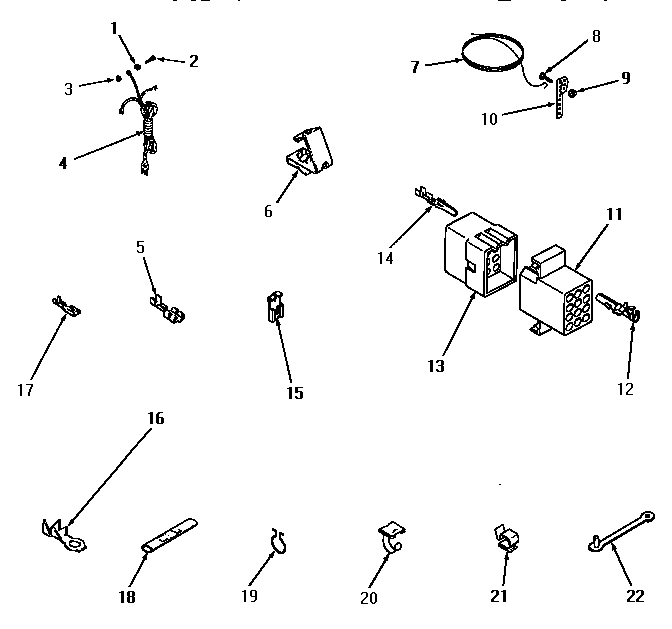 18 - POWER CORD, WIRE AND TERMINALS
