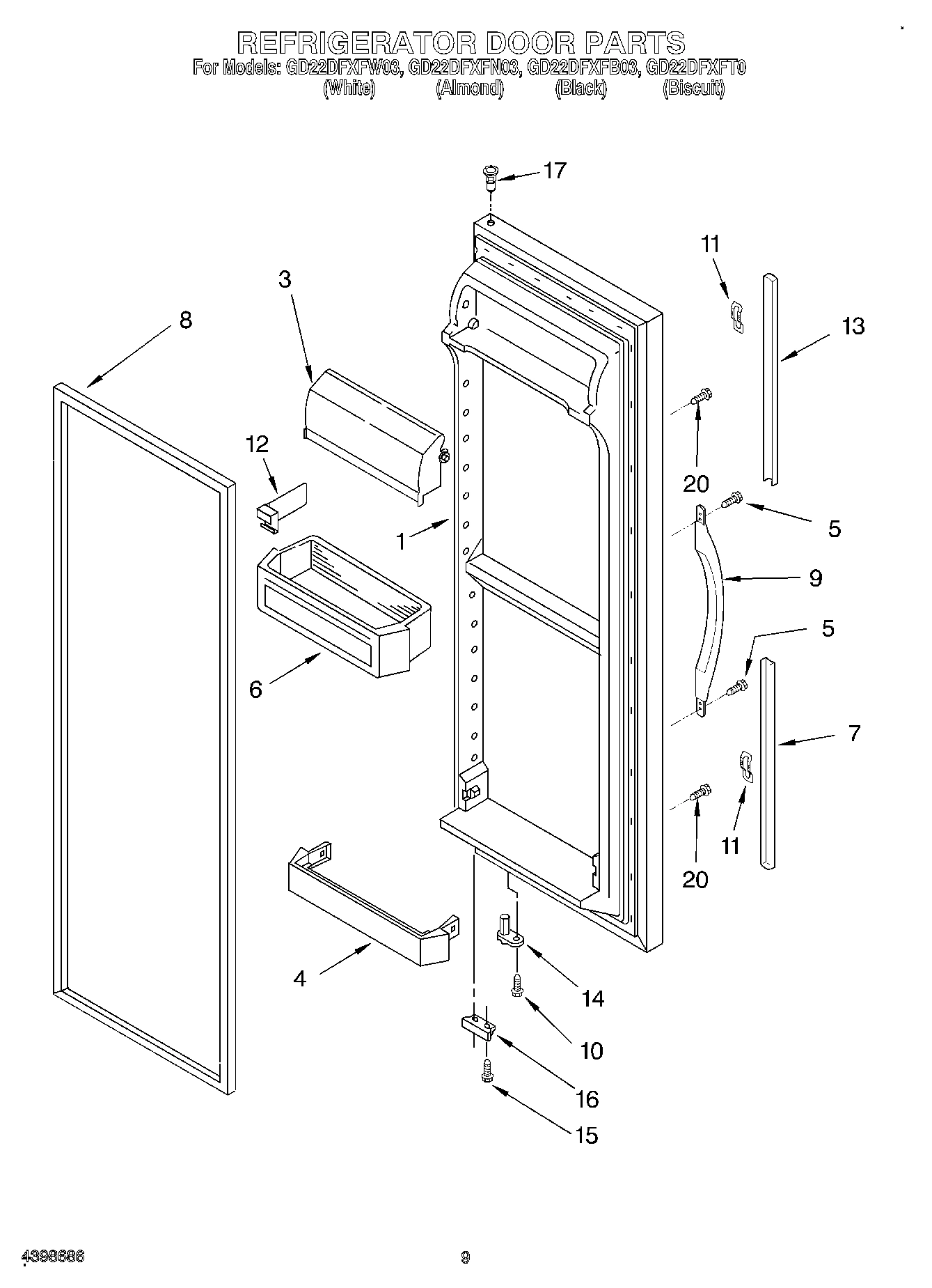 07 - REFRIGERATOR DOOR