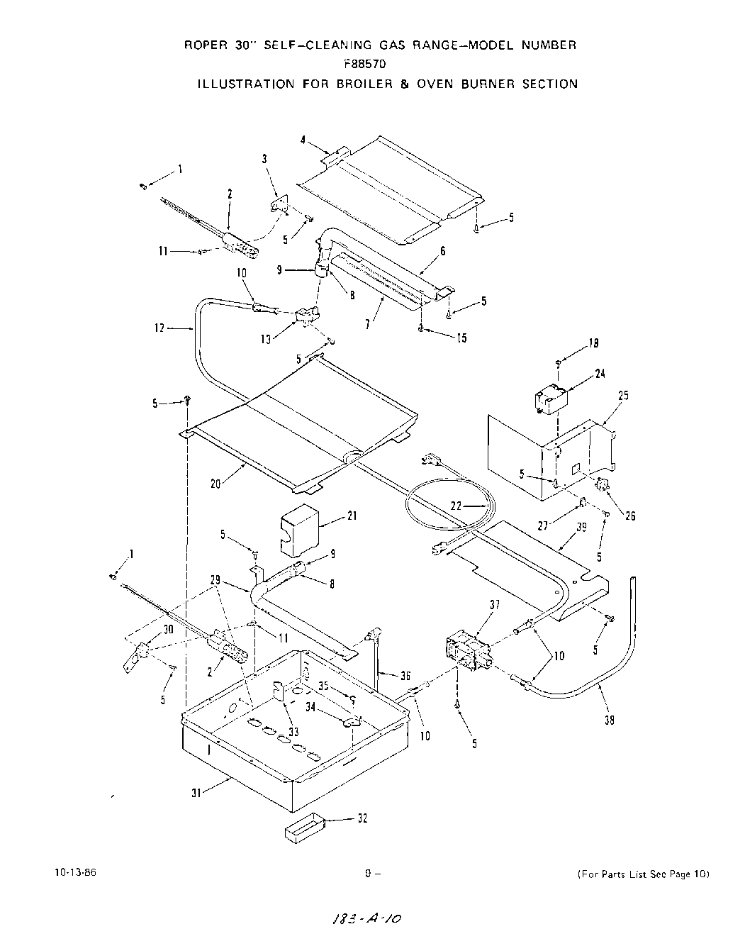 06 - BROILER AND OVEN BURNER