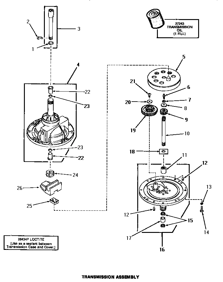24 - TRANSMISSION ASSY
