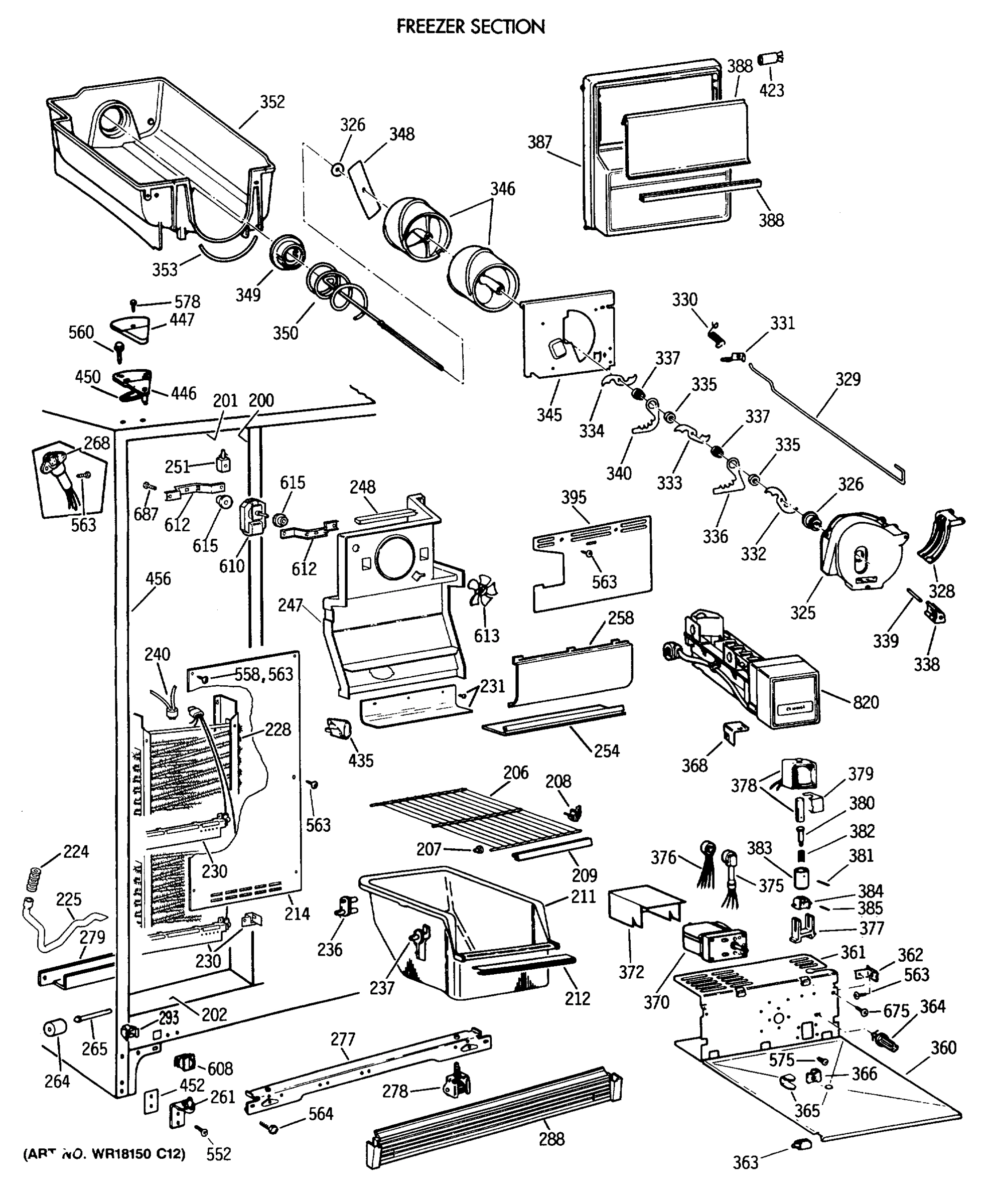 FREEZER SECTION