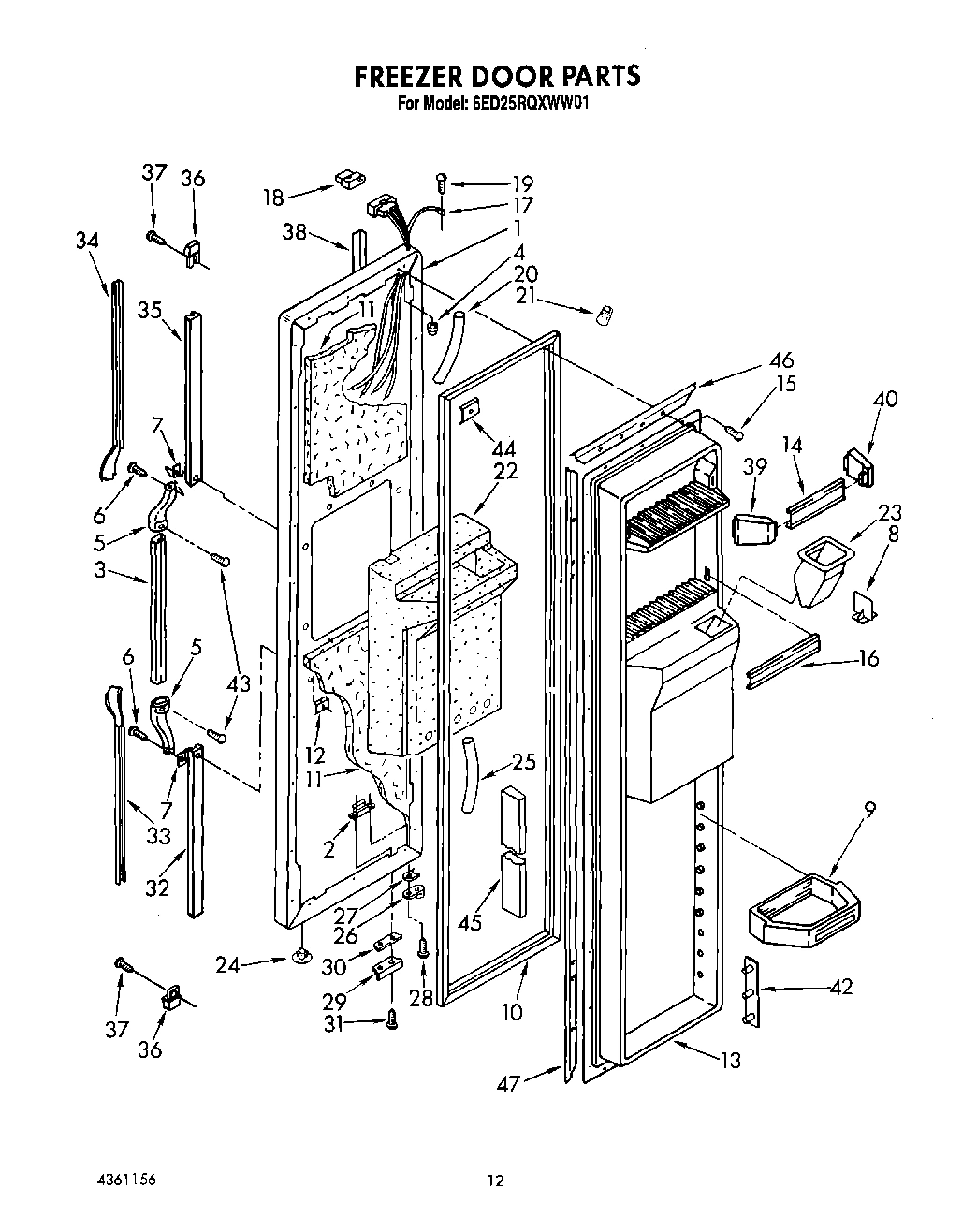 08 - FREEZER DOOR