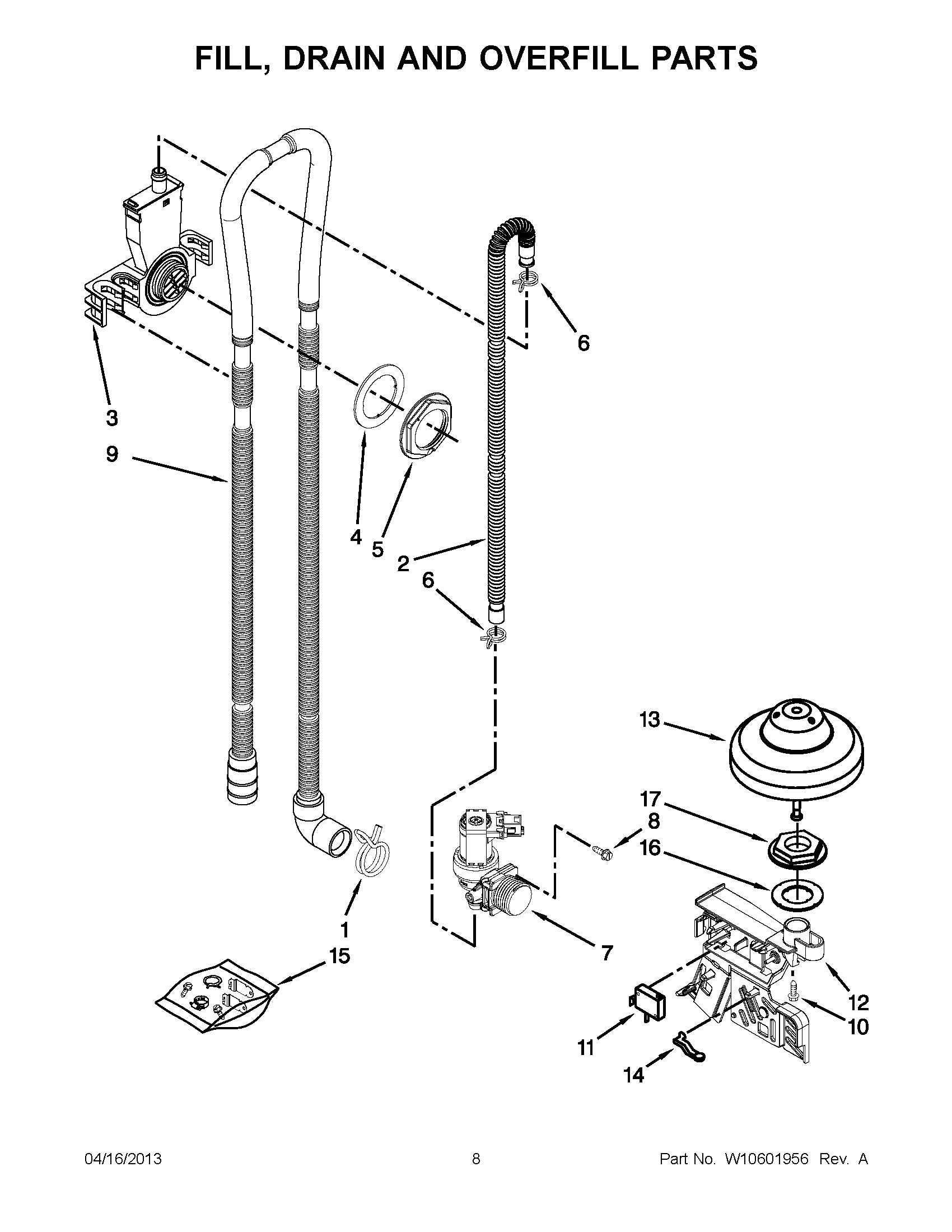 04 - FILL, DRAIN AND OVERFILL PARTS