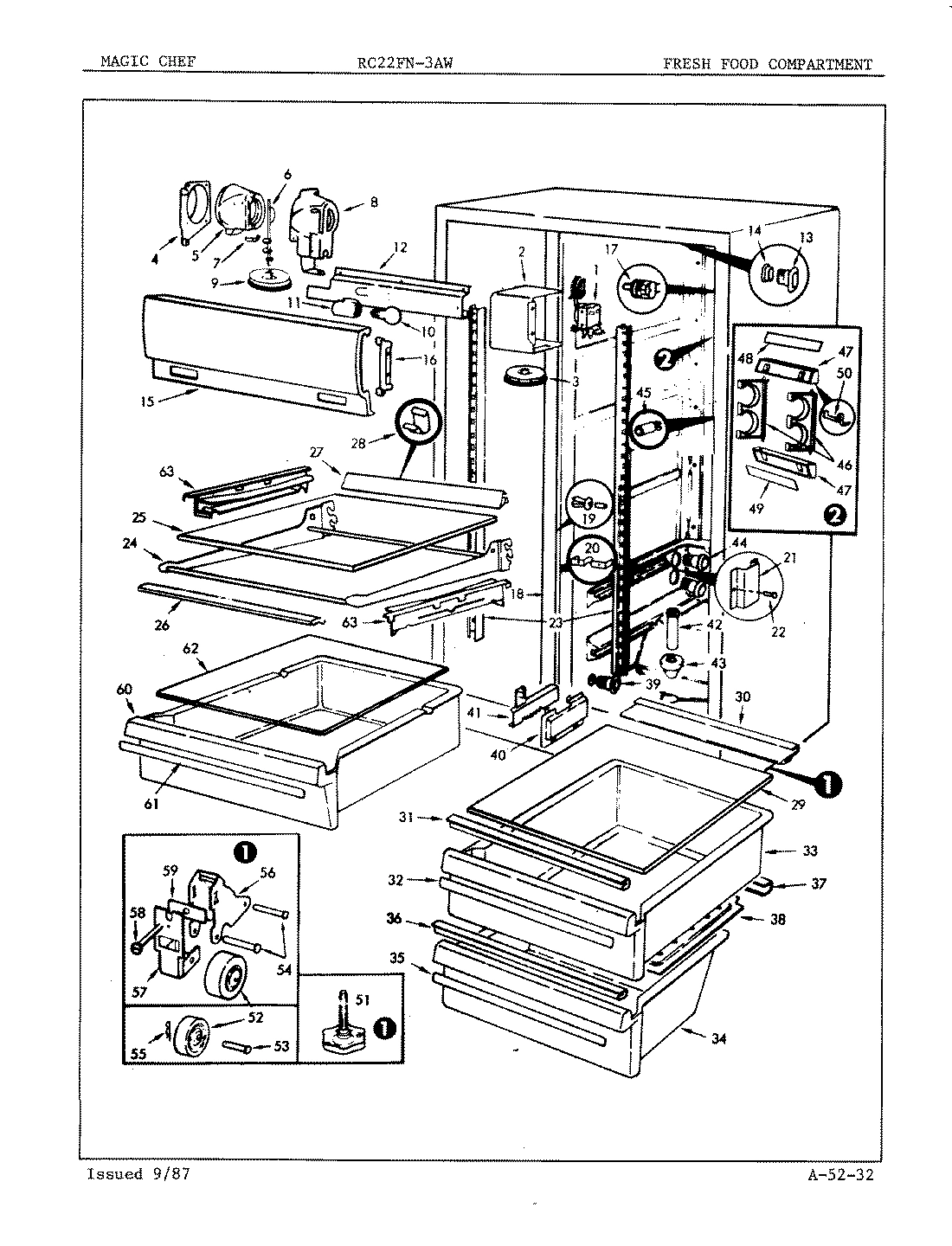 03 - FRESH FOOD COMPARTMENT