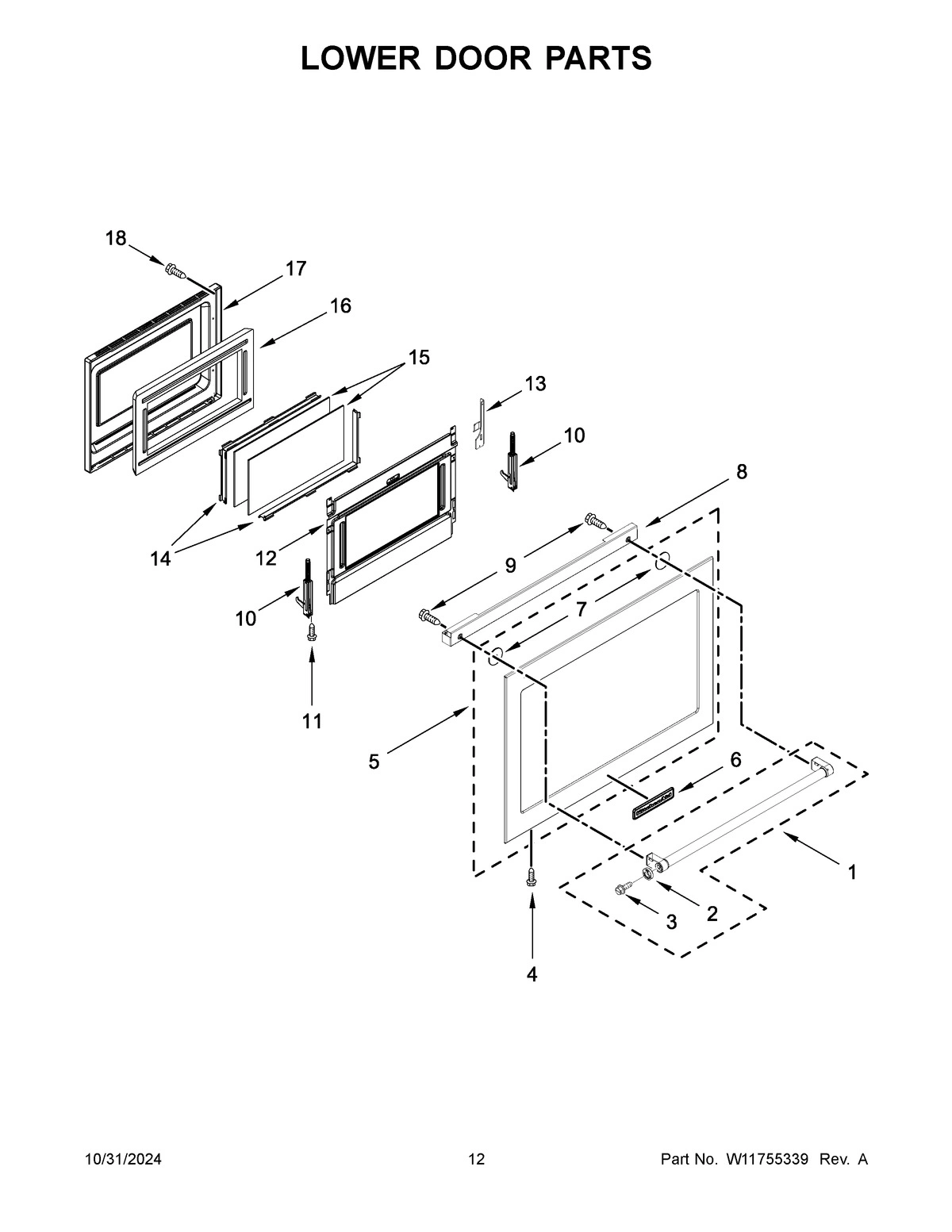 07 - LOWER DOOR PARTS