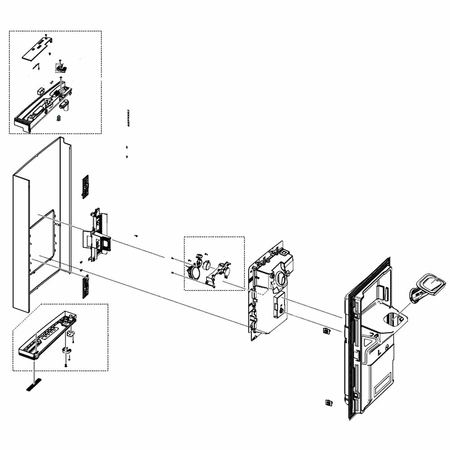 DA91-05050D Samsung Refrigerator Door Foam As