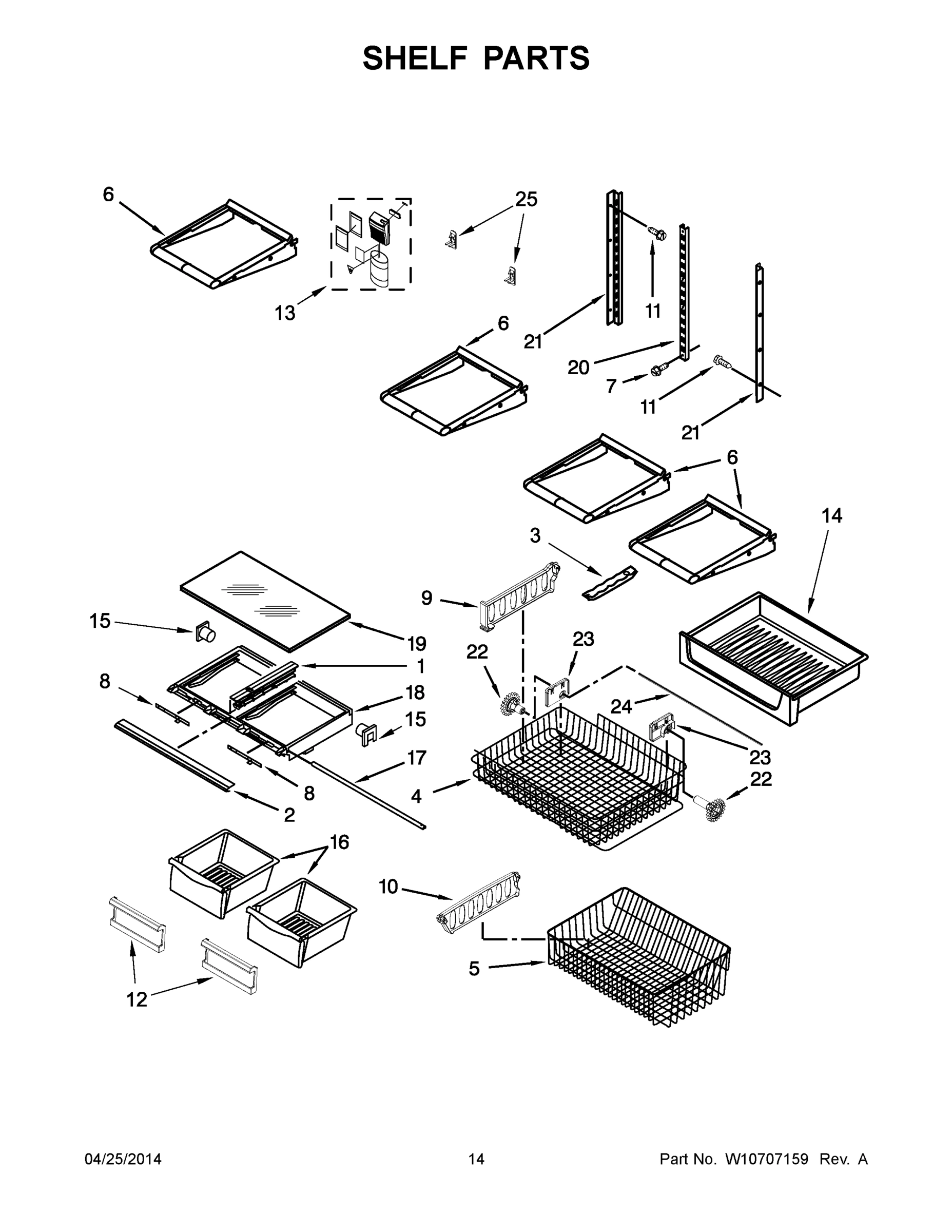 08 - SHELF PARTS