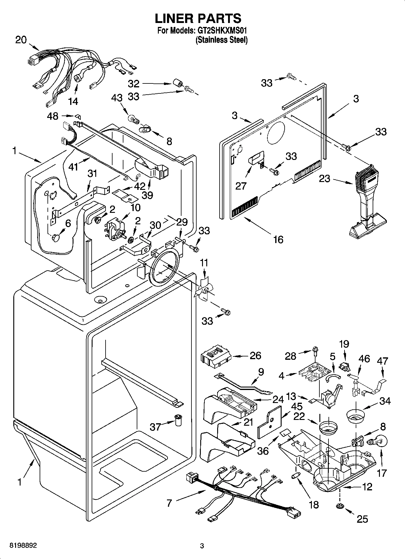 02 - LINER PARTS
