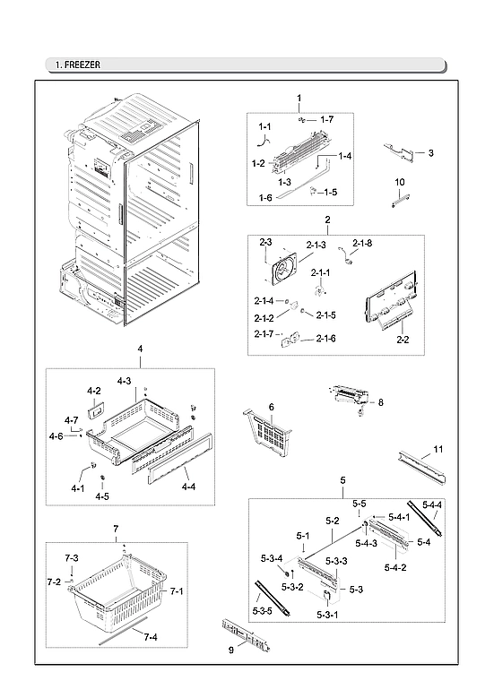 FREEZER PARTS
