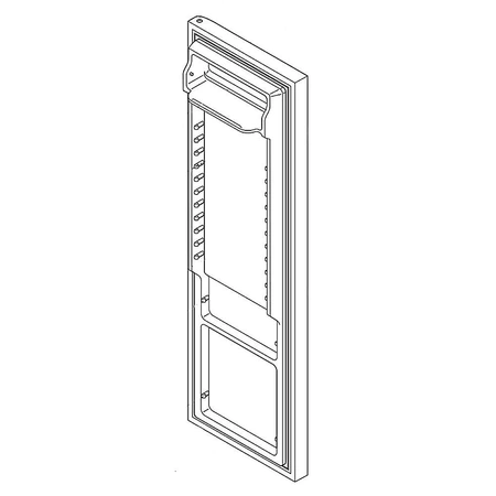 807460104 Frigidaire Refrigerator Door Assemb