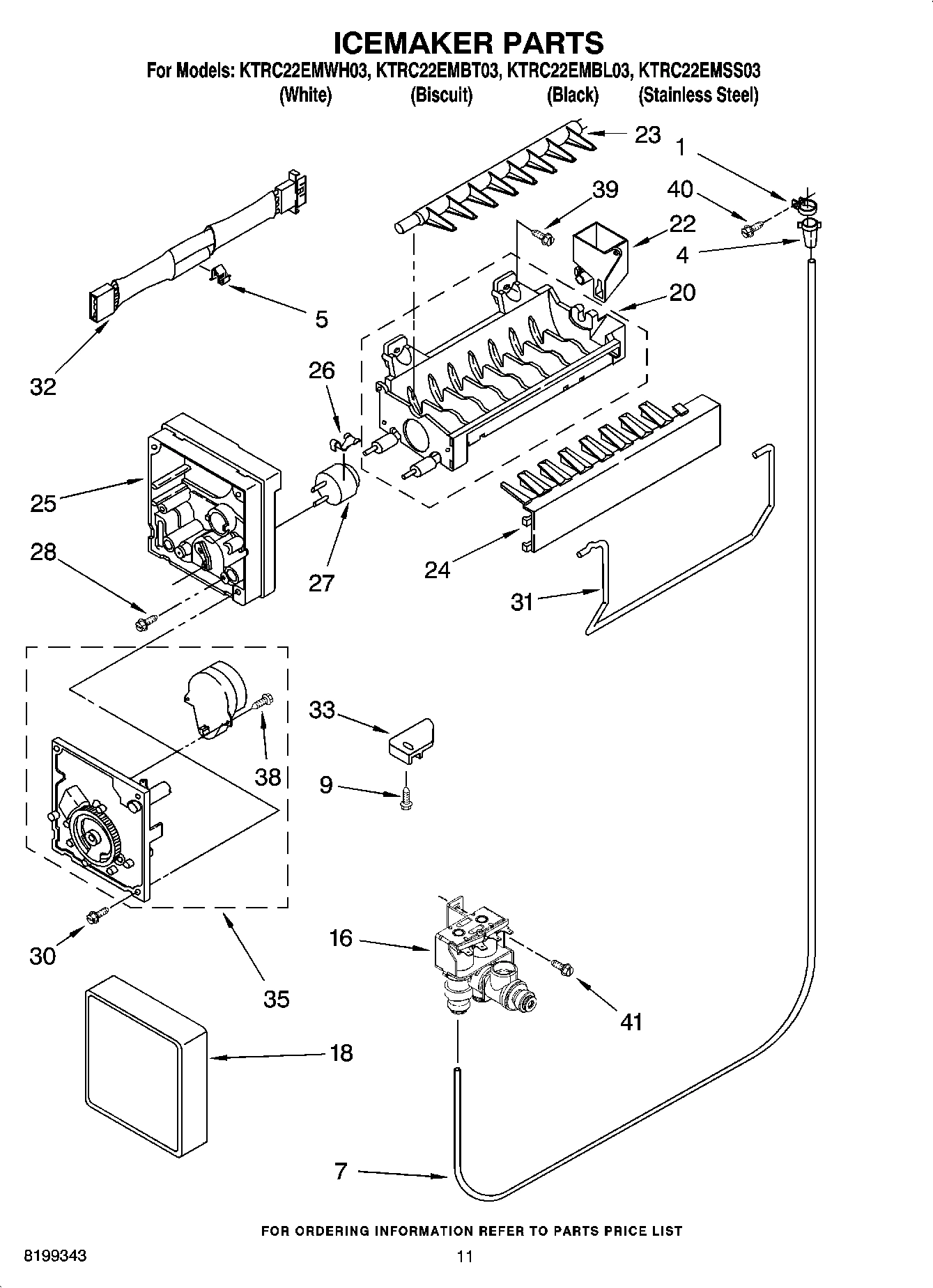 06 - ICEMAKER PARTS