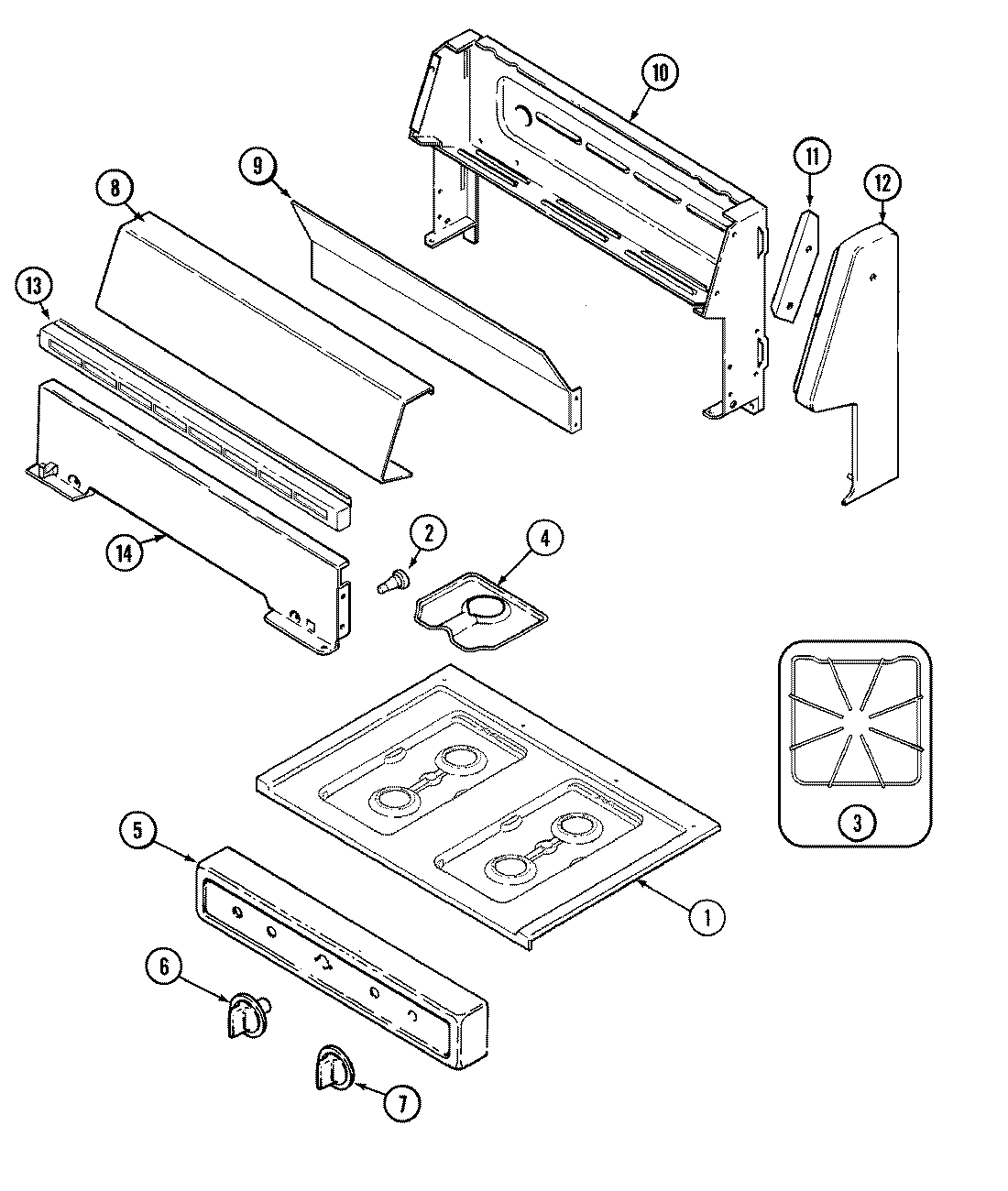 05 - TOP ASSEMBLY (3110KPx,3110KPx-K)