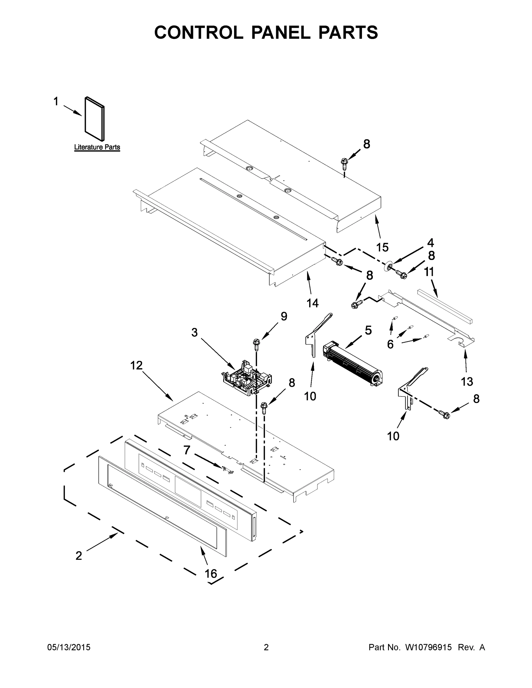 02 - CONTROL PANEL PARTS