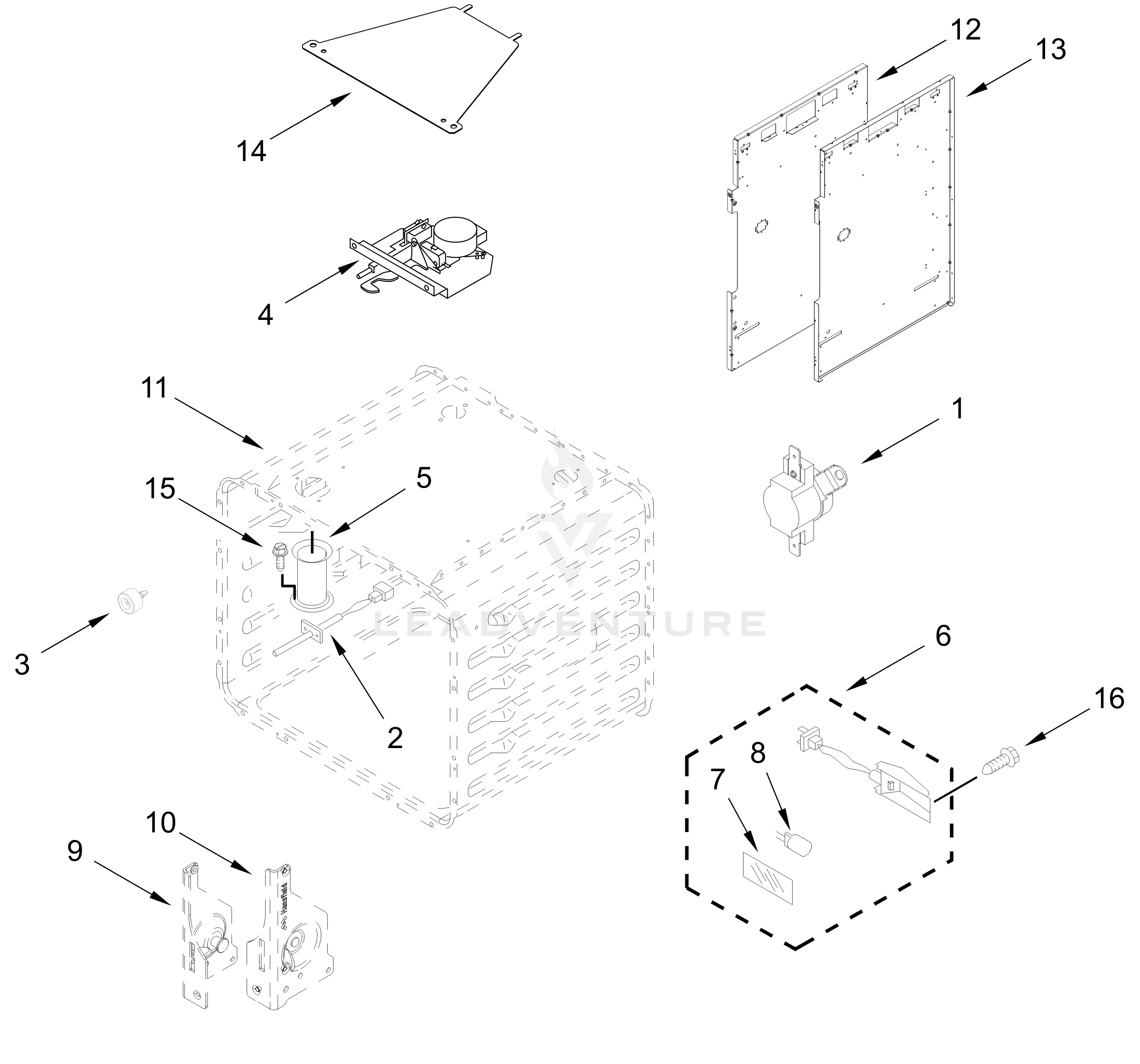 30-IN OVEN PARTS
