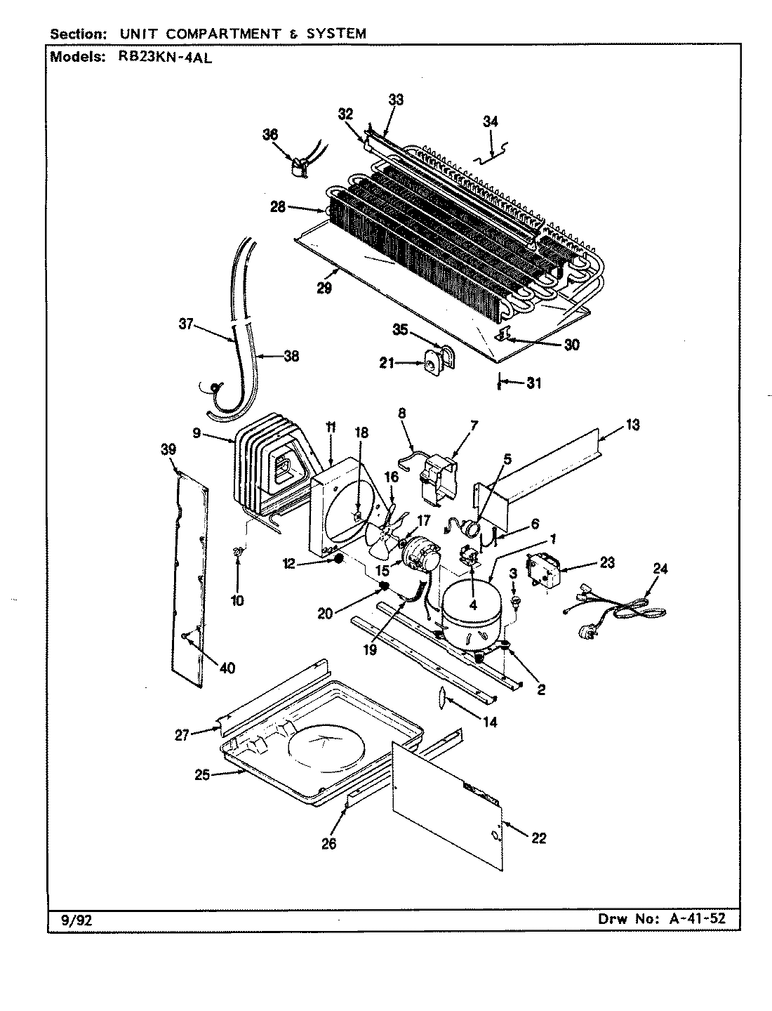 09 - UNIT COMPARTMENT & SYSTEM