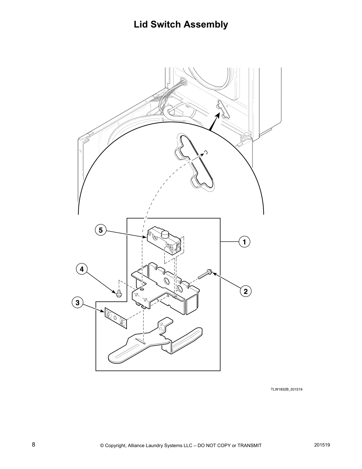 Lid Switch Assembly