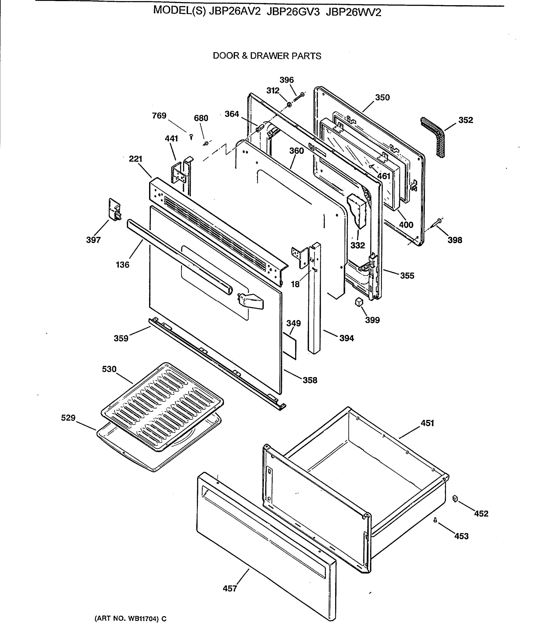 DOOR & DRAWER PARTS