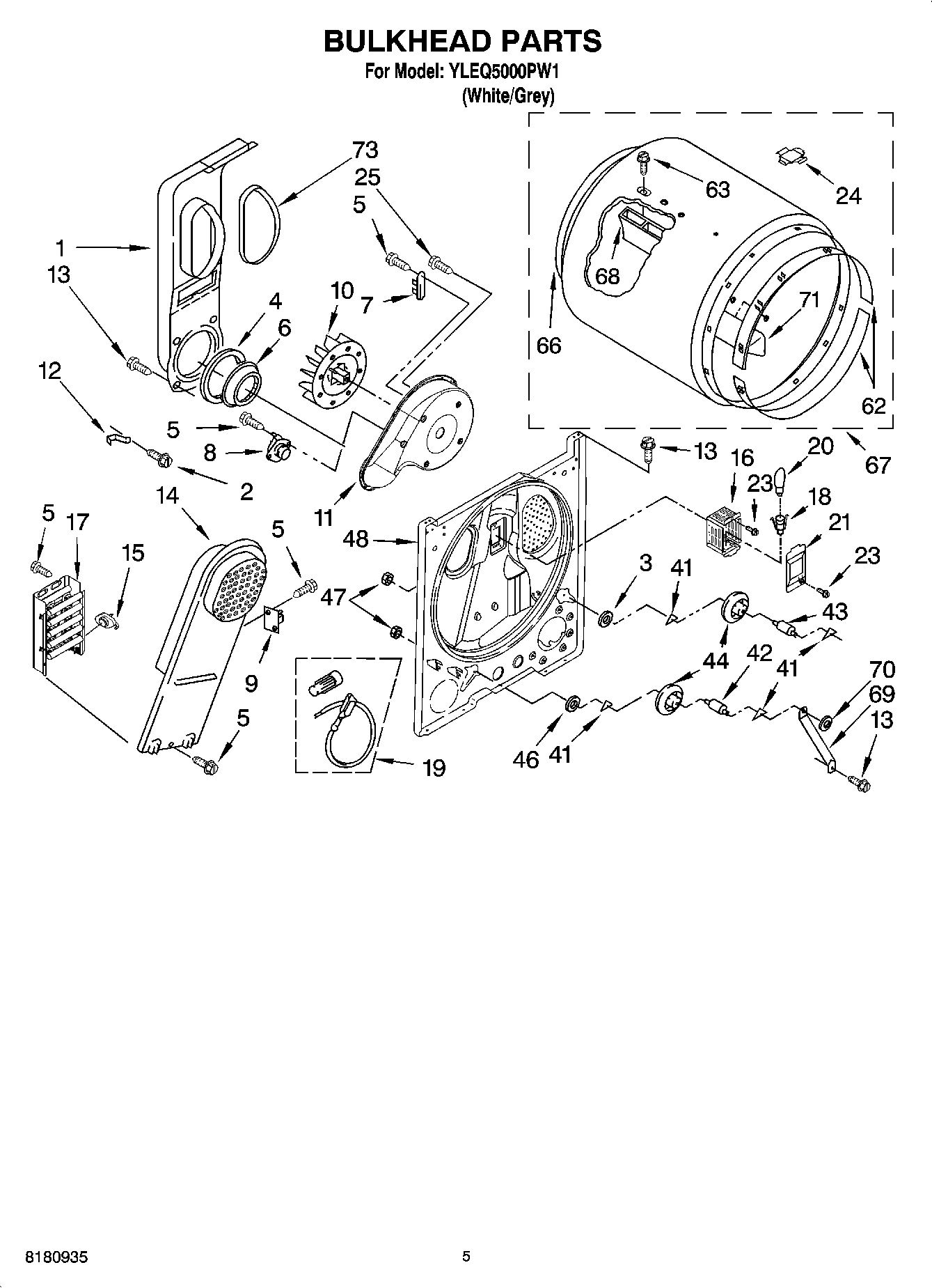 03 - BULKHEAD PARTS, OPTIONAL PARTS (NOT INCLUDED)