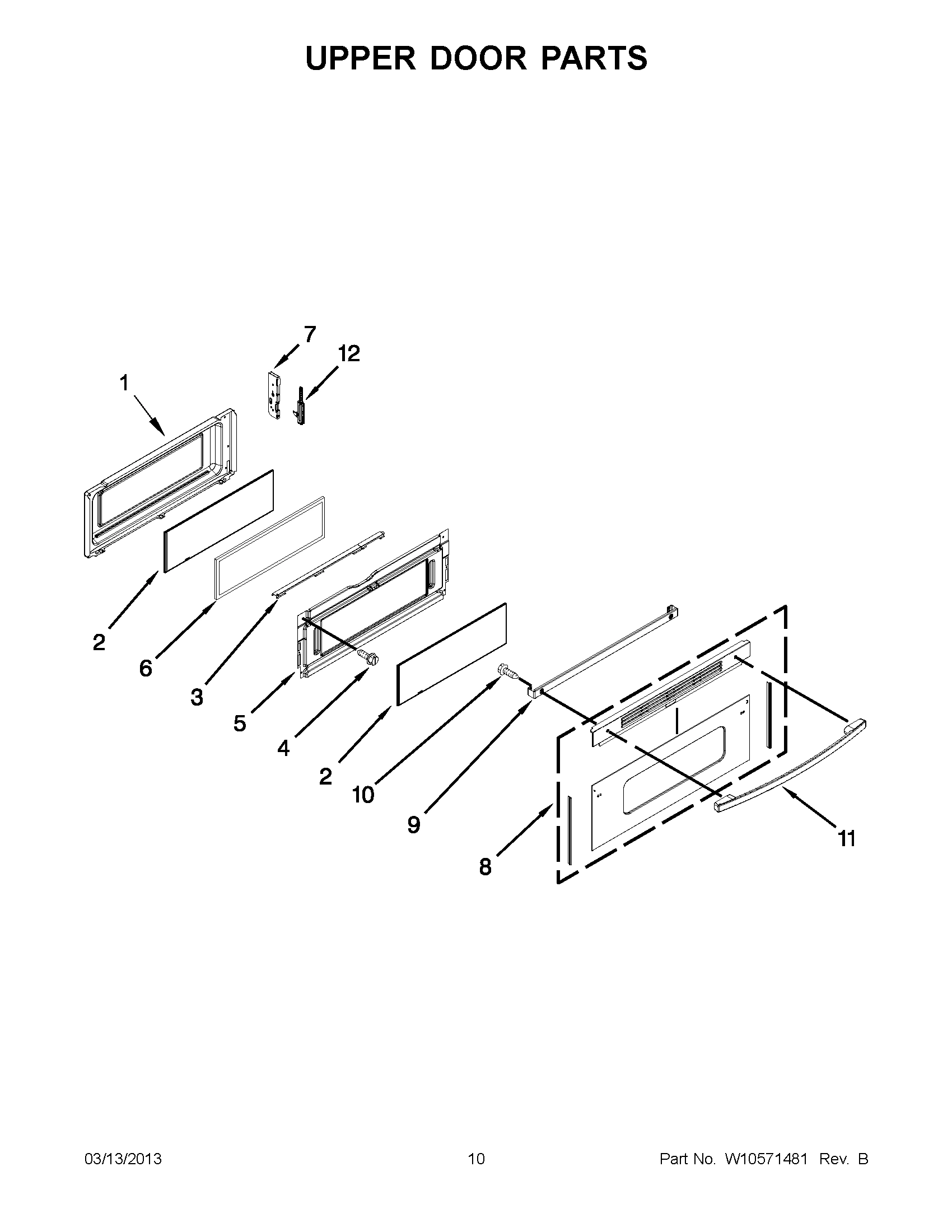 05 - UPPER DOOR PARTS