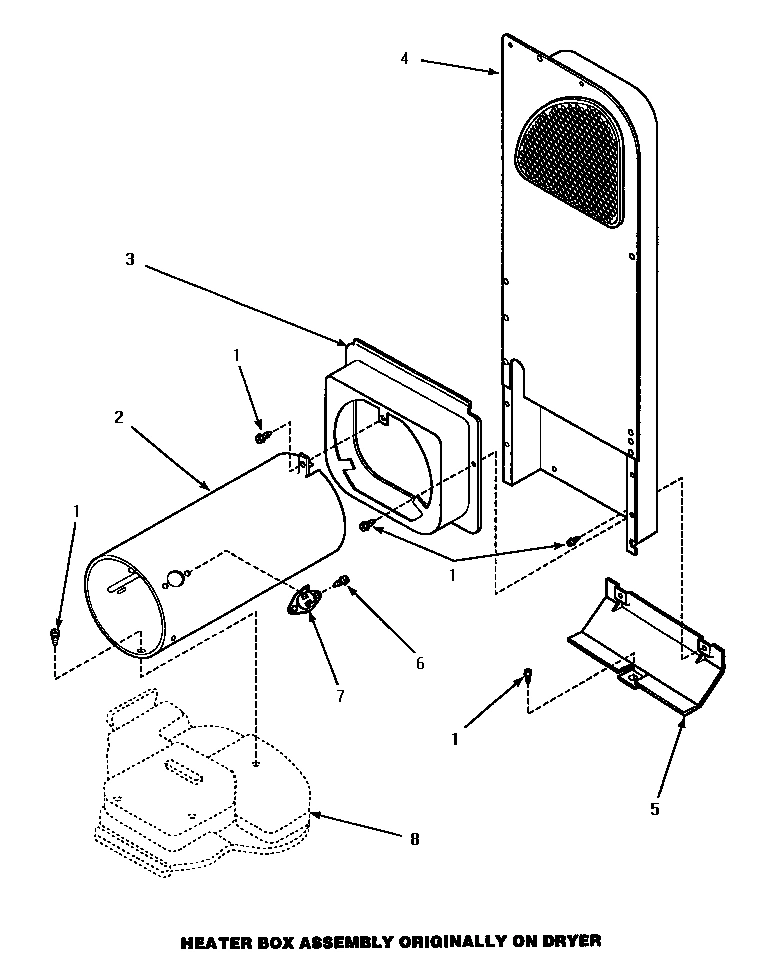 08 - HEATER BOX ASSY, ORIGINAL