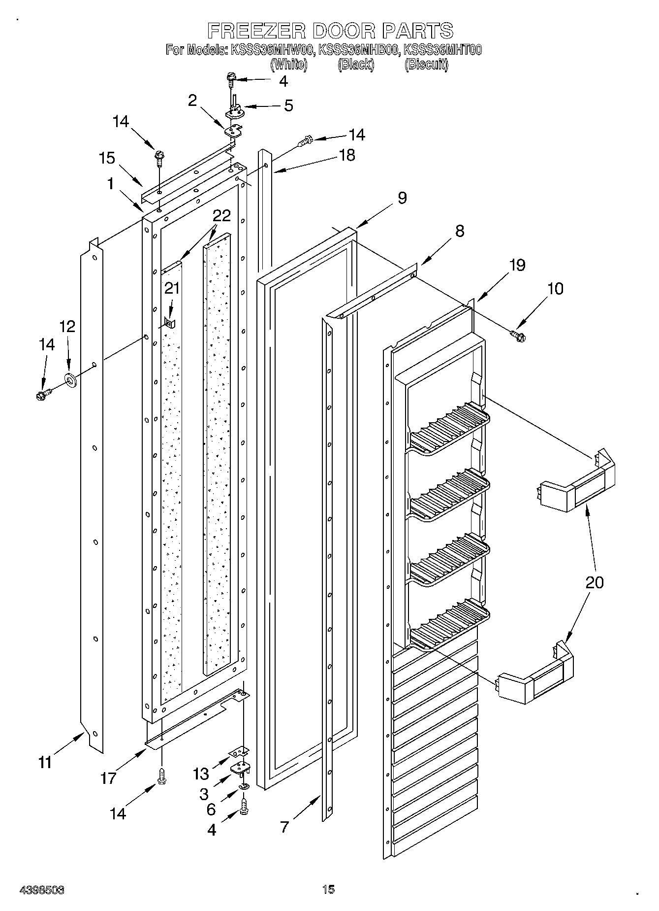 11 - FREEZER DOOR