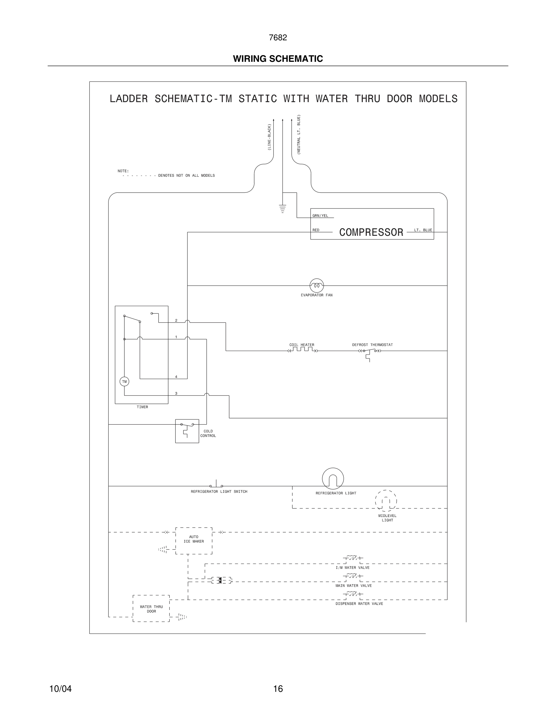 16 - WIRING SCHEMATIC