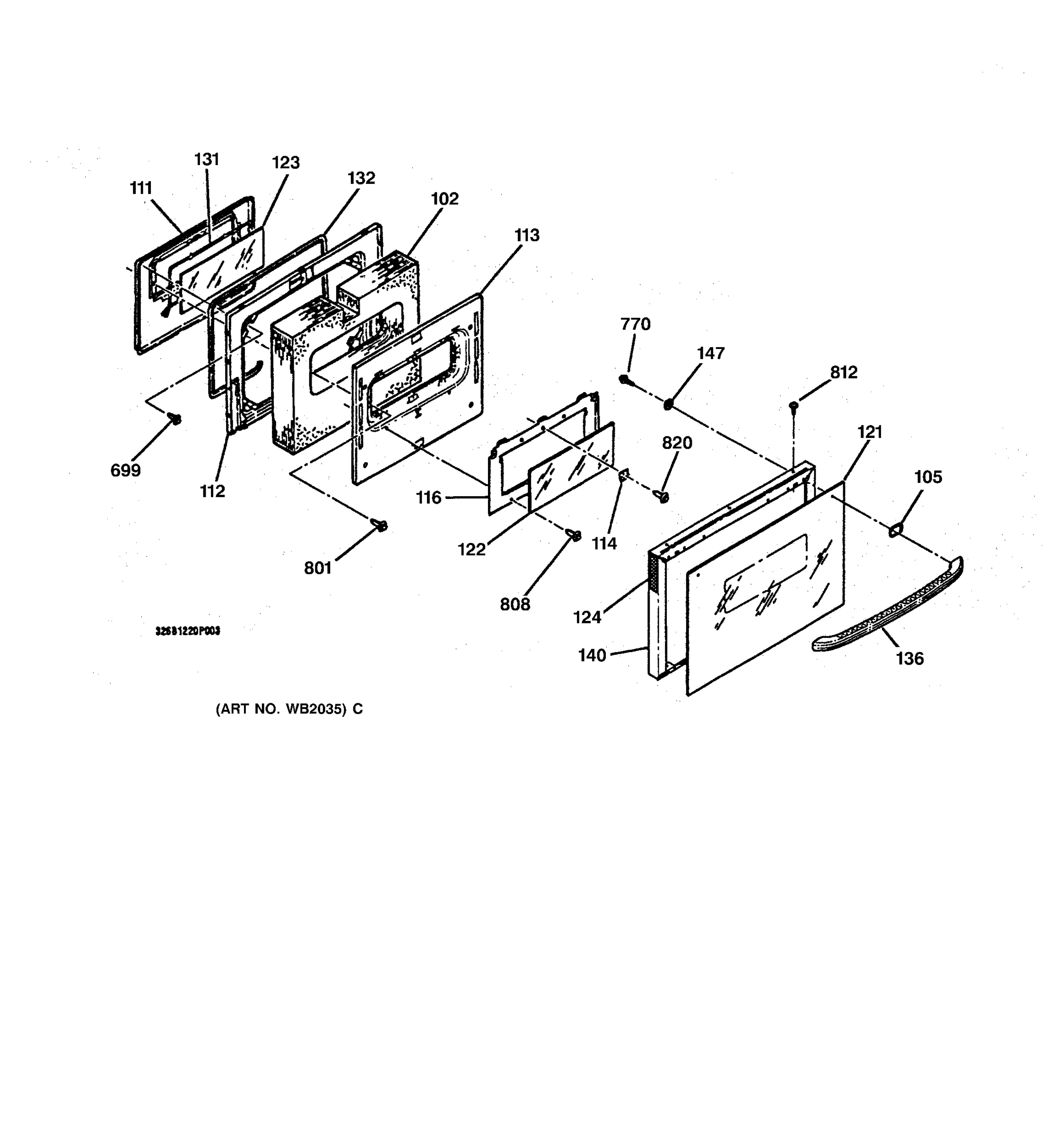 OVEN DOOR