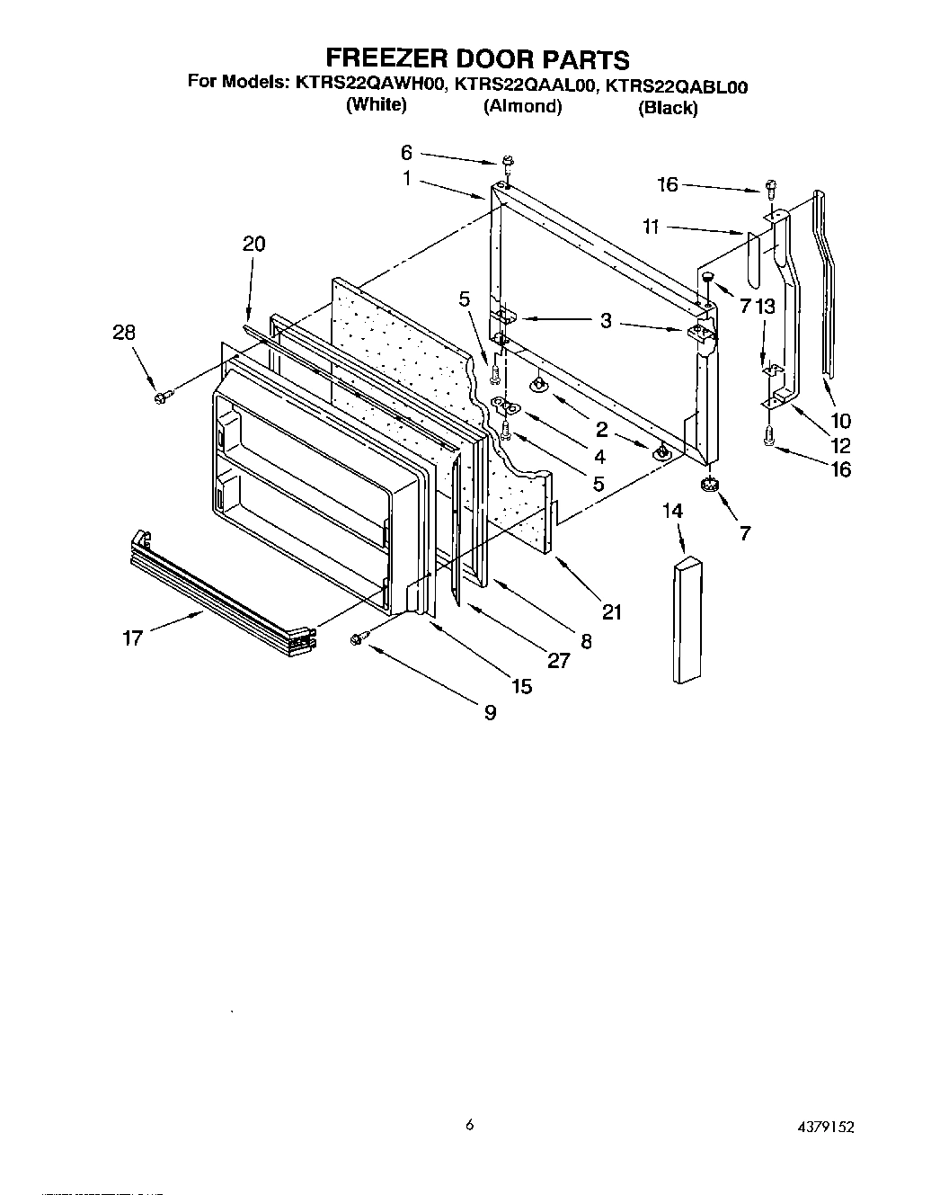 04 - FREEZER DOOR
