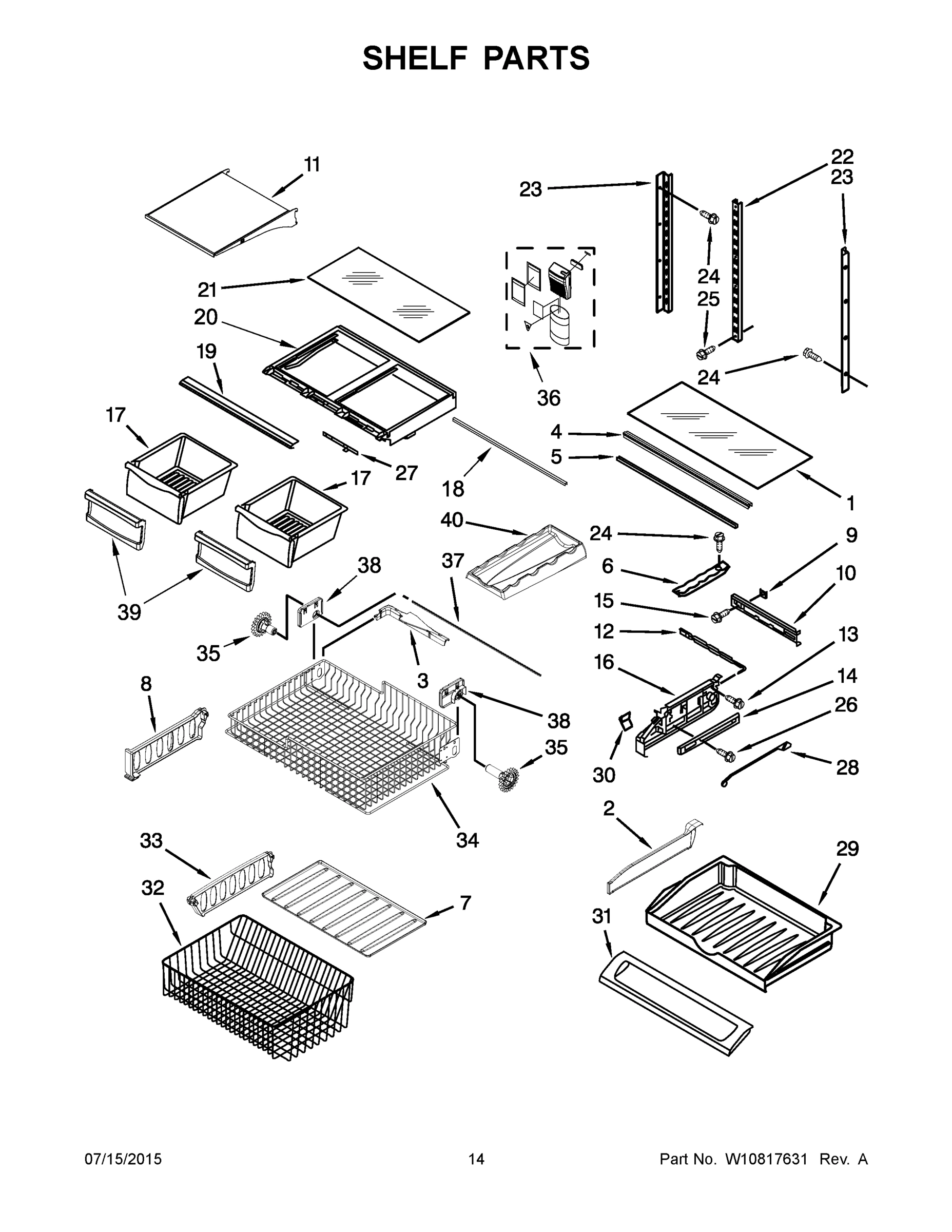 08 - SHELF PARTS