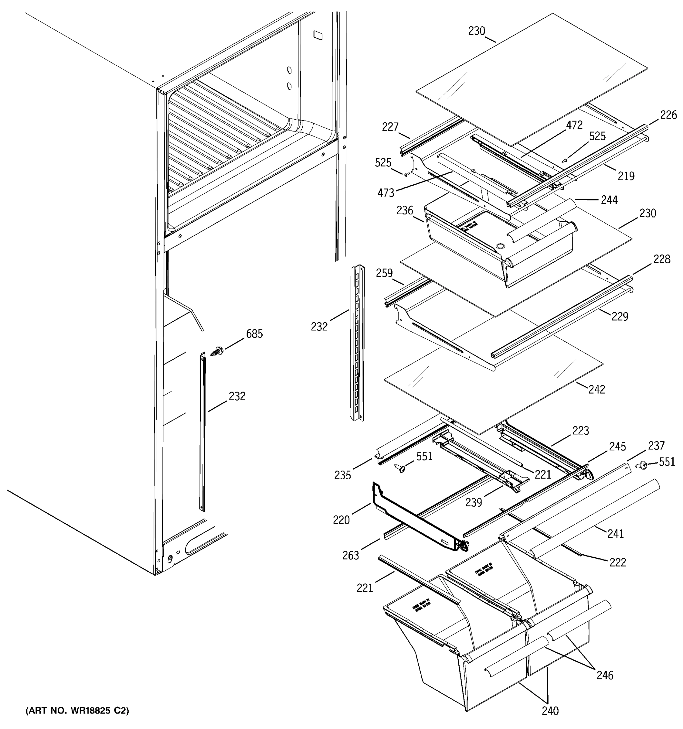 SHELF PARTS