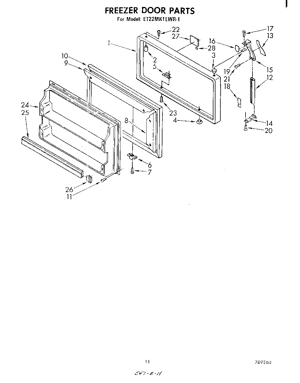 07 - FREEZER DOOR