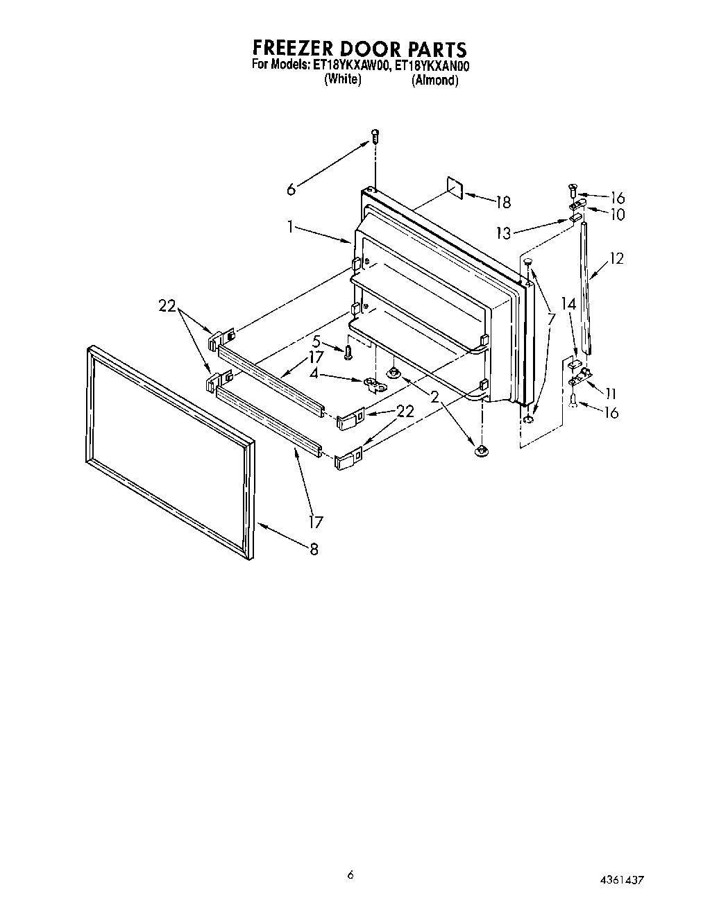 05 - FREEZER DOOR