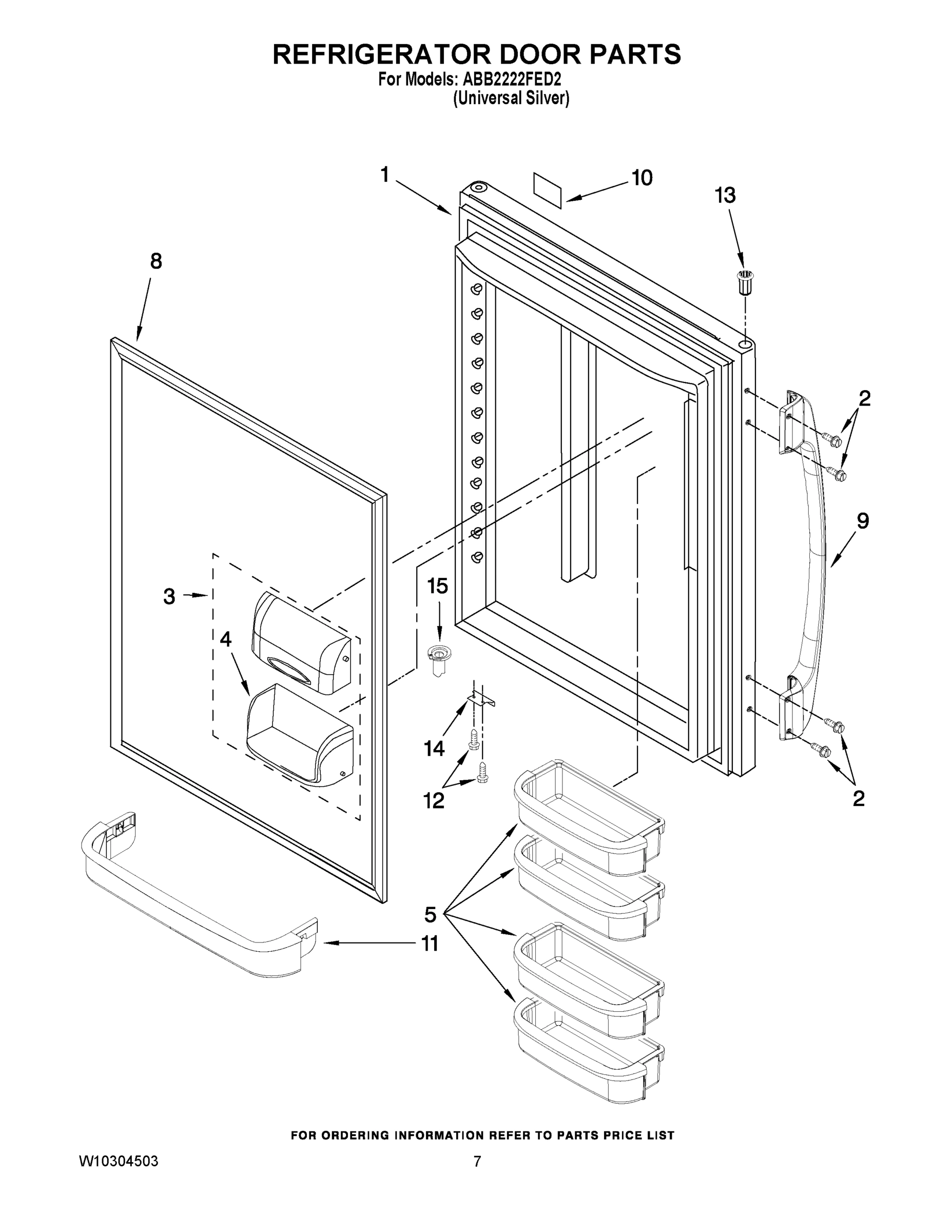 05 - REFRIGERATOR DOOR PARTS