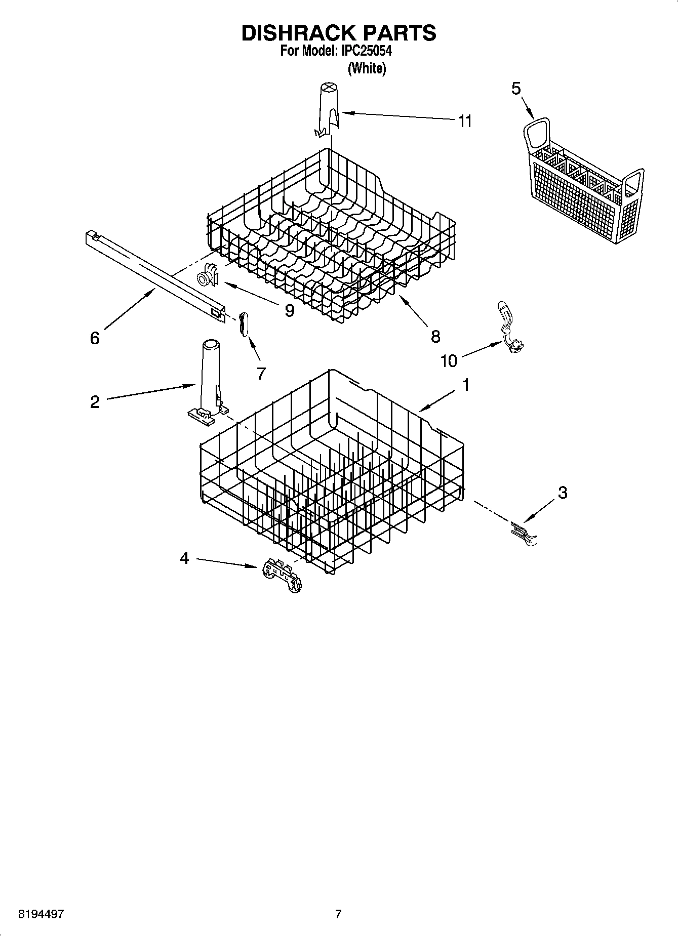 06 - DISHRACK PARTS