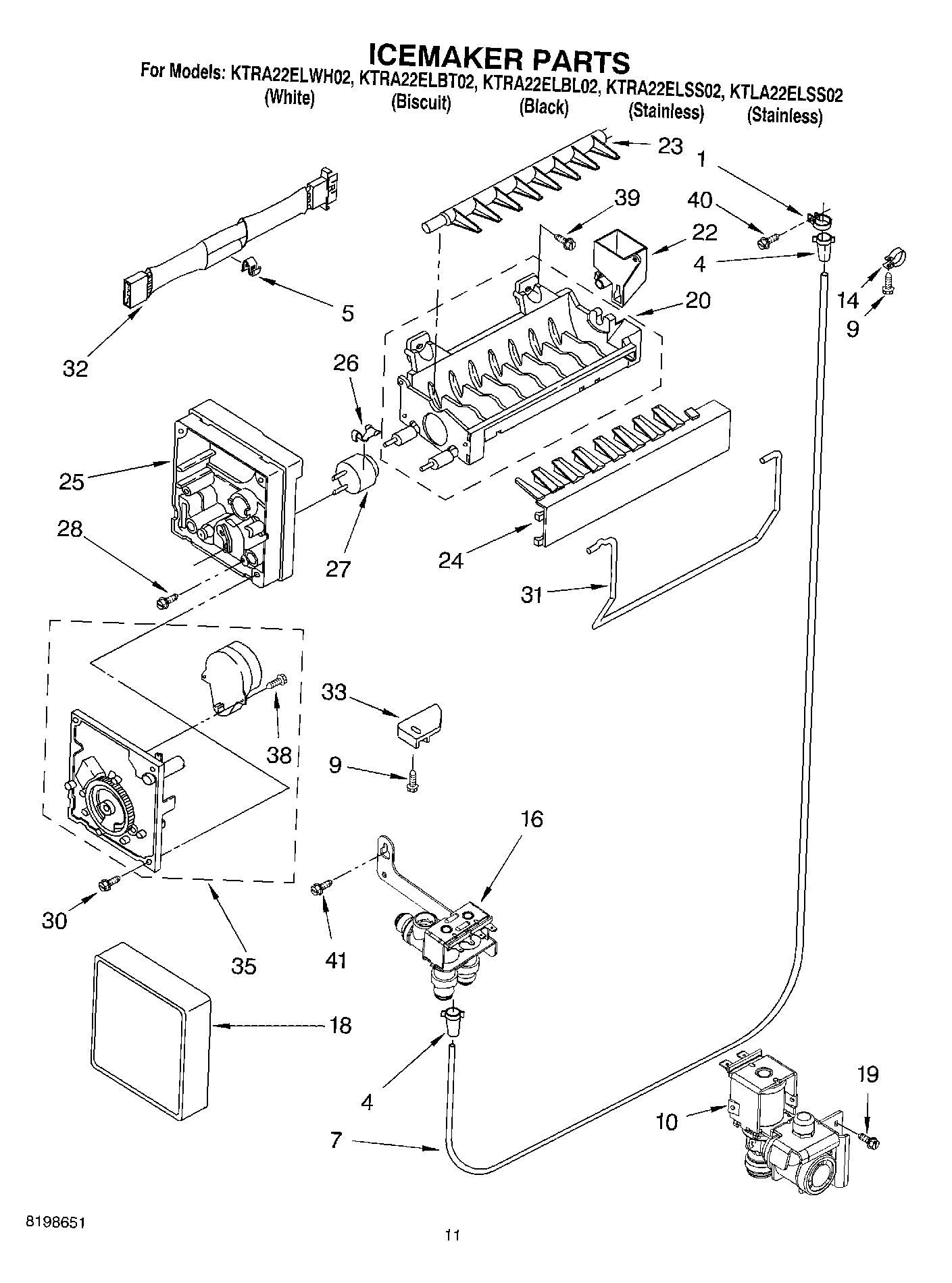 06 - ICEMAKER PARTS